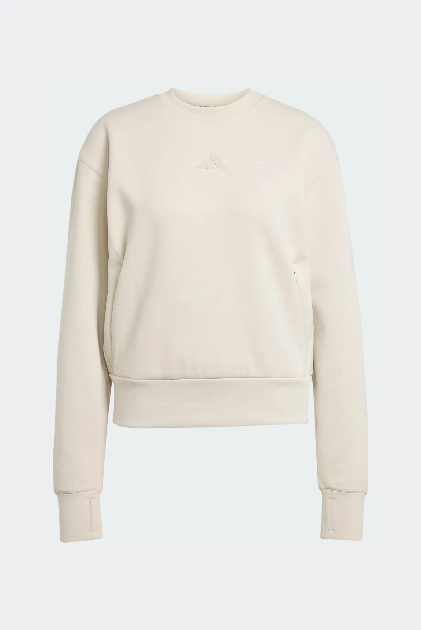 Жіночий бежевий світшот Designed-for-Training Warm-Up Crewneck 6