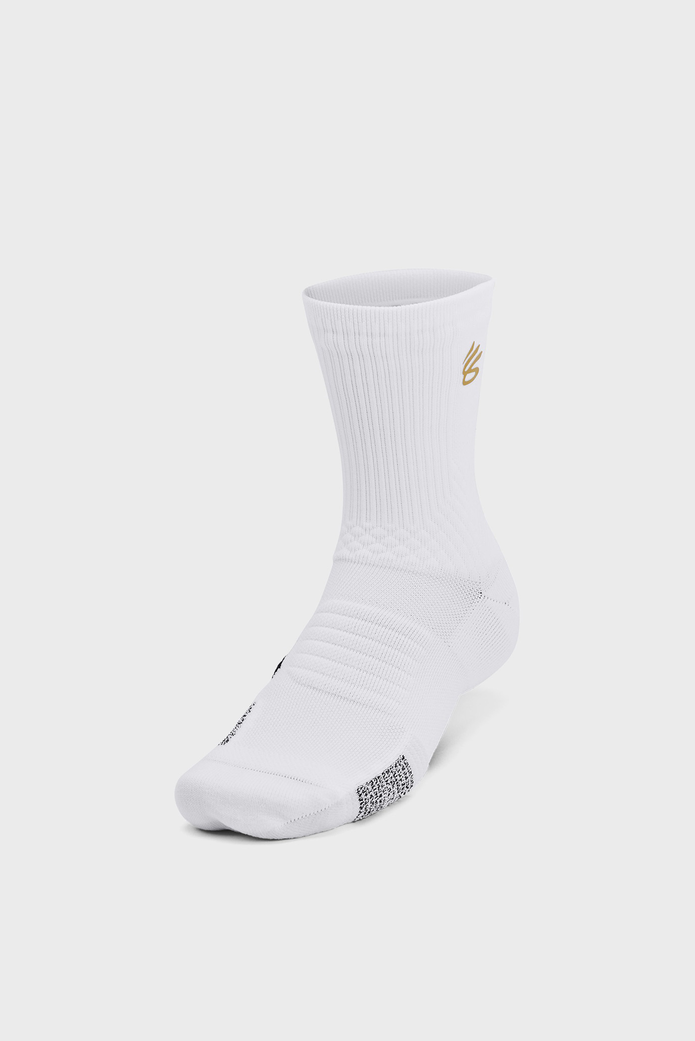 Білі шкарпетки Curry UA AD Playmaker 1
