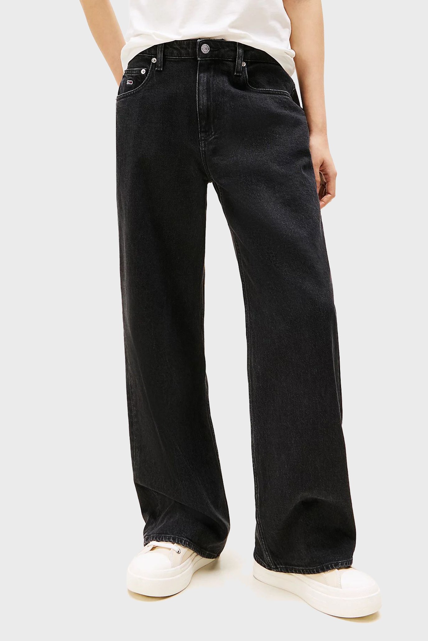 Женские черные джинсы MIA MR Черный 26-34 Tommy Jeans DW0DW20455 Женские черные джинсы MIA MR Черный 26-34 Tommy Jeans DW0DW20455