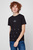 Дитяча чорна футболка MONOGRAM