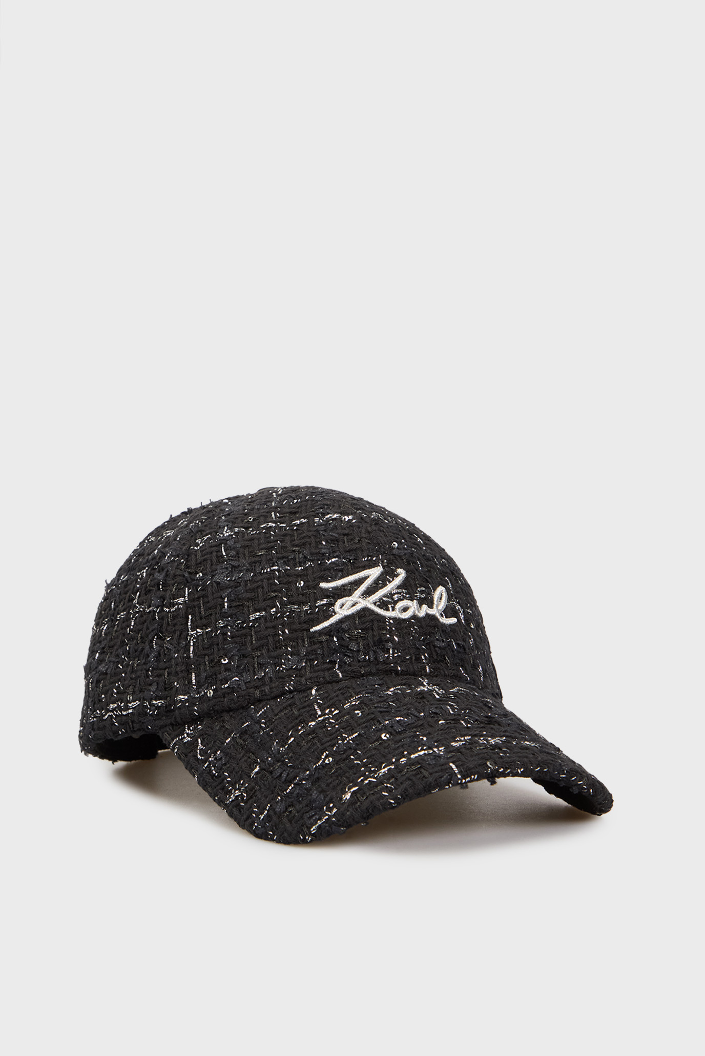 Женская черная твидовая кепка BOUCLE Черный ONESIZE Karl Lagerfeld 240W3414 Женская черная твидовая кепка BOUCLE Черный ONESIZE Karl Lagerfeld 240W3414