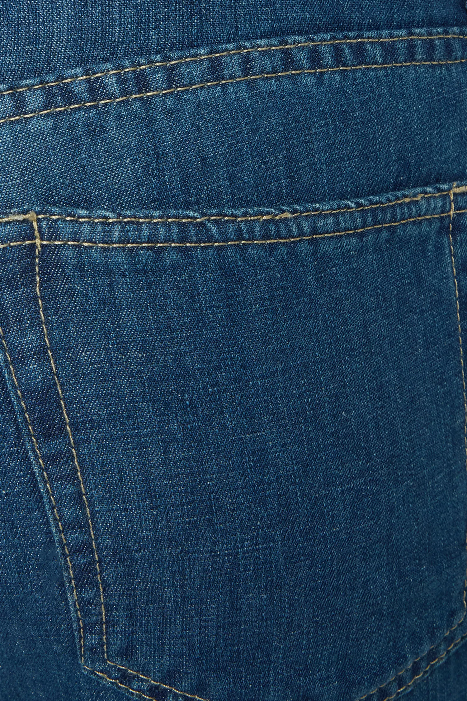 Мужские синие джинсы 4