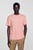Мужская персиковая льняная футболка