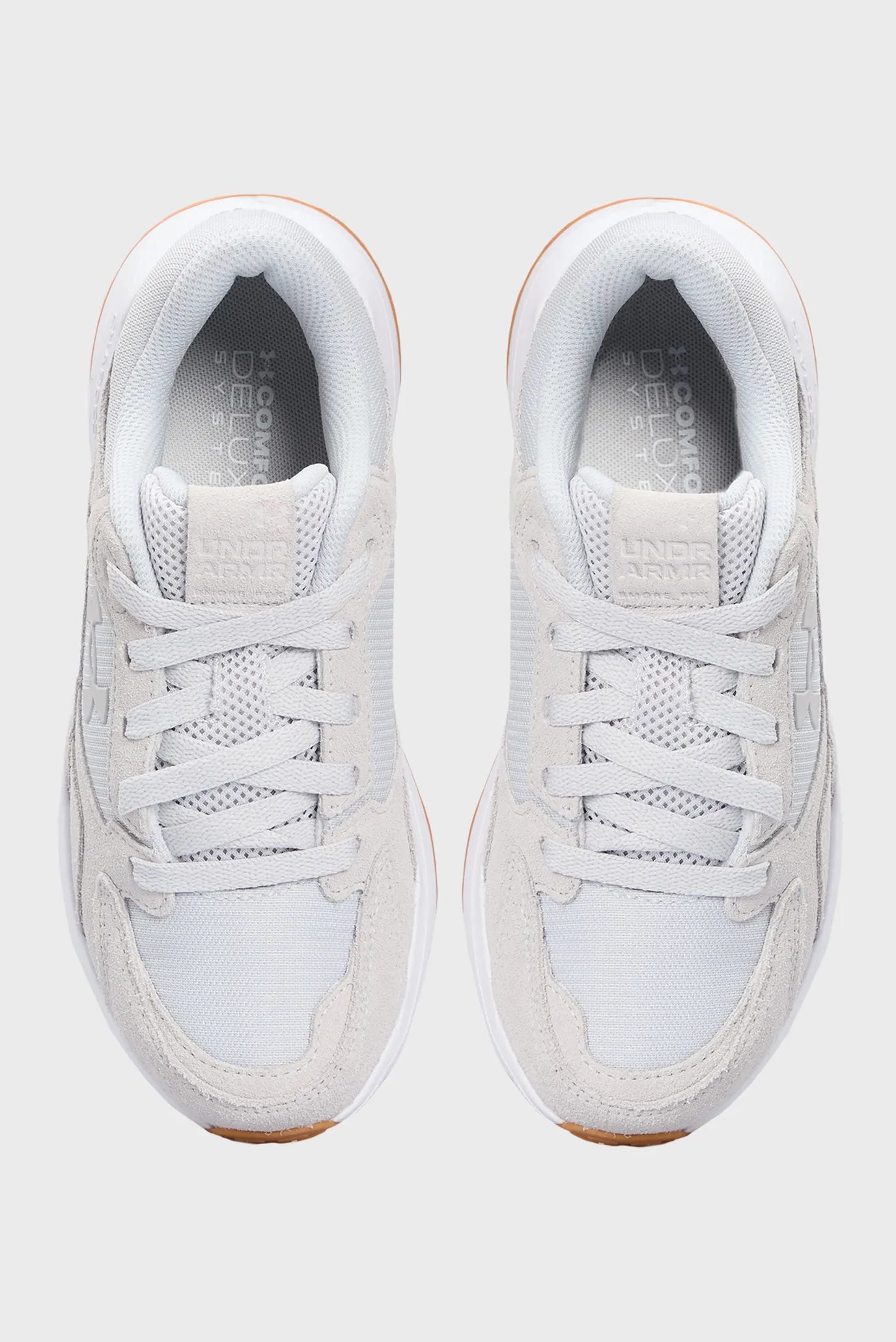 Женские серые кроссовки UA W Edge SUEDE 4