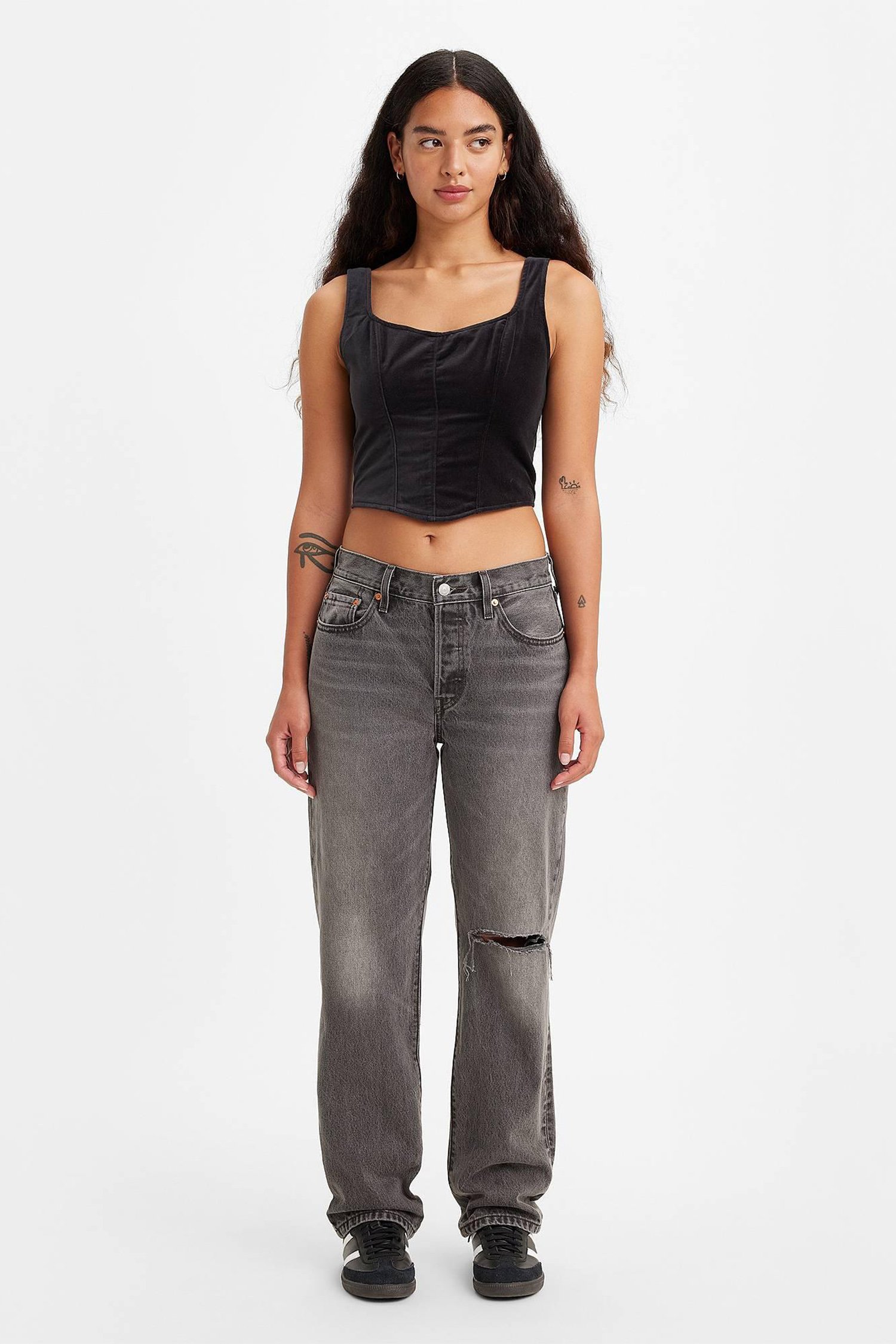 Женские серые джинсы 501® '90s 1