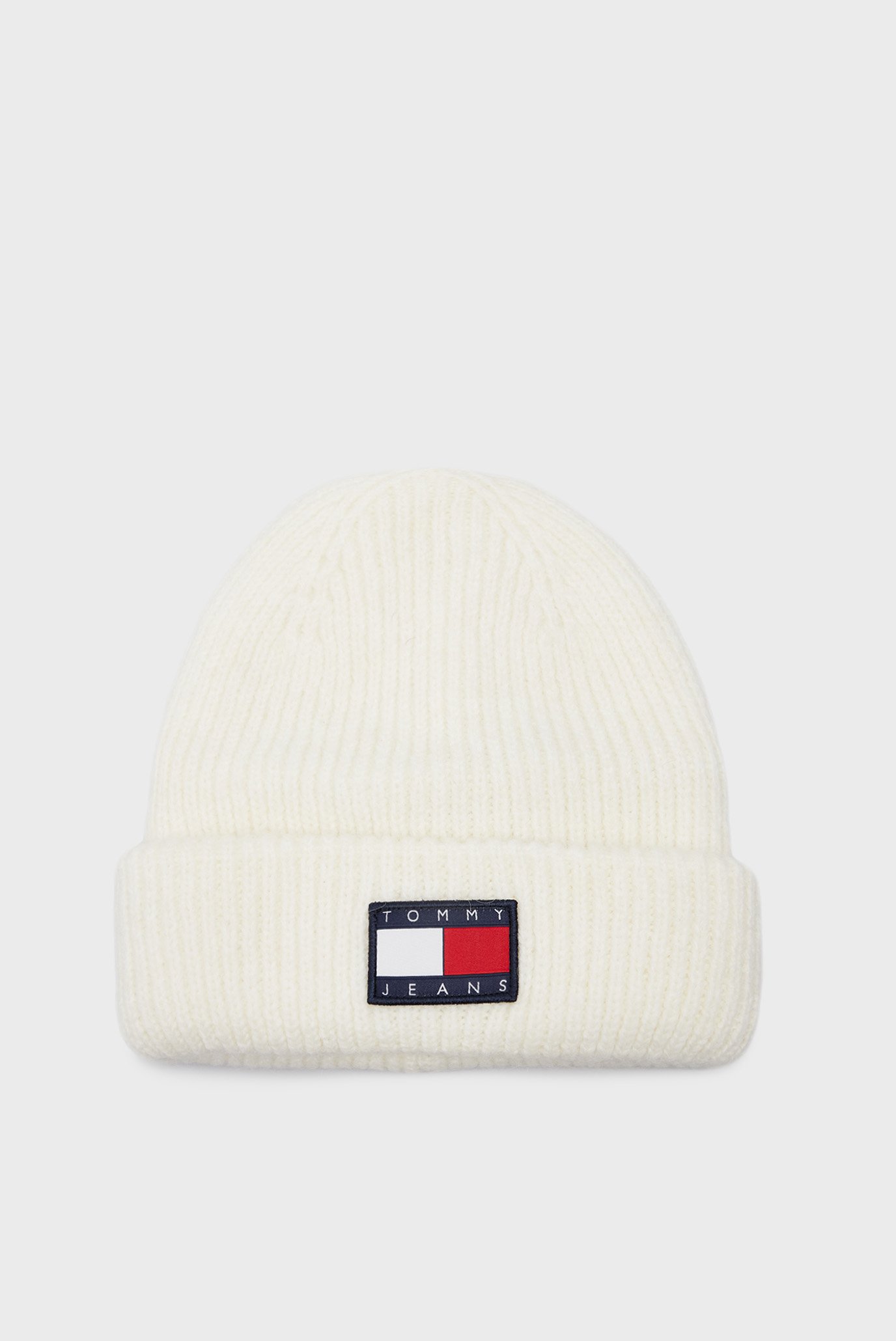 Женская белая шапка TJW SOFT READY BEANIE 1