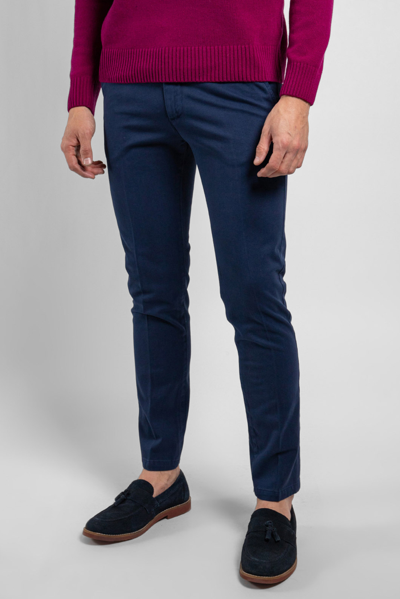 Мужские темно-синие брюки 1