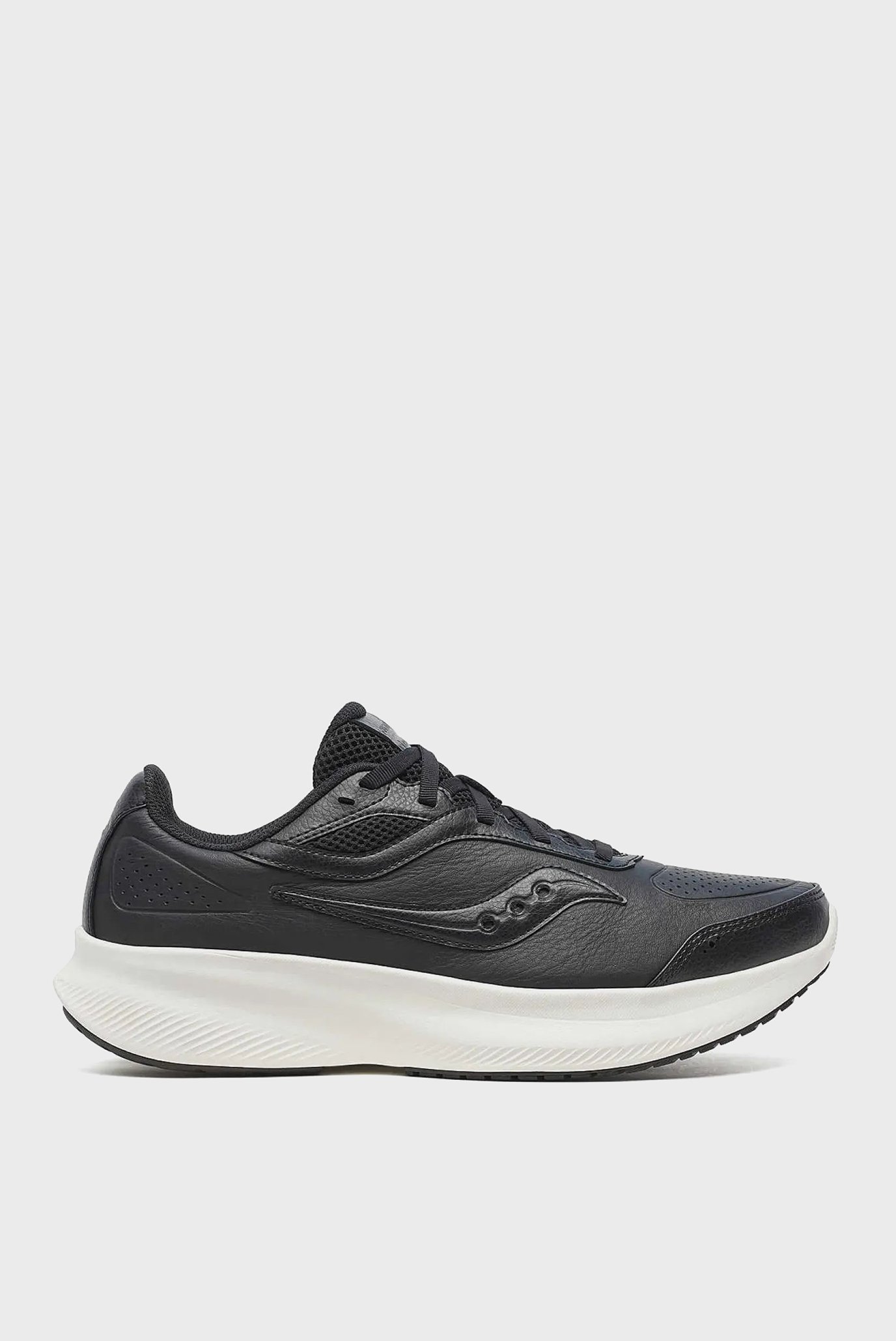 Мужские черные кожаные кроссовки INTEGRITY METRO LE Черный 11.5 Saucony S21051-201 Мужские черные кожаные кроссовки INTEGRITY METRO LE Черный 11.5 Saucony S21051-201