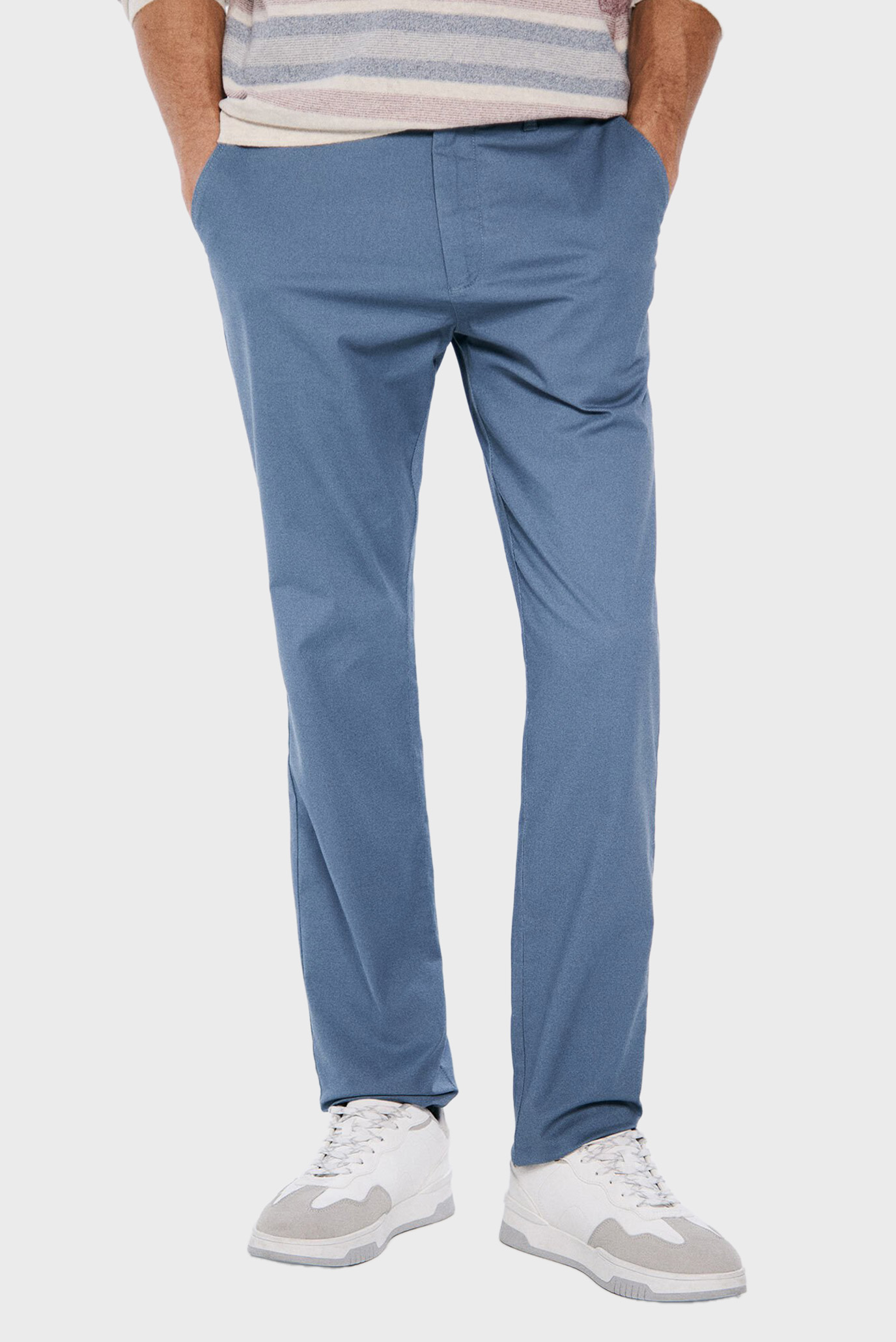 Мужские голубые чиносы Slim fit Голубой 38 SPRINGFIELD 1559333 Мужские голубые чиносы Slim fit Голубой 38 SPRINGFIELD 1559333