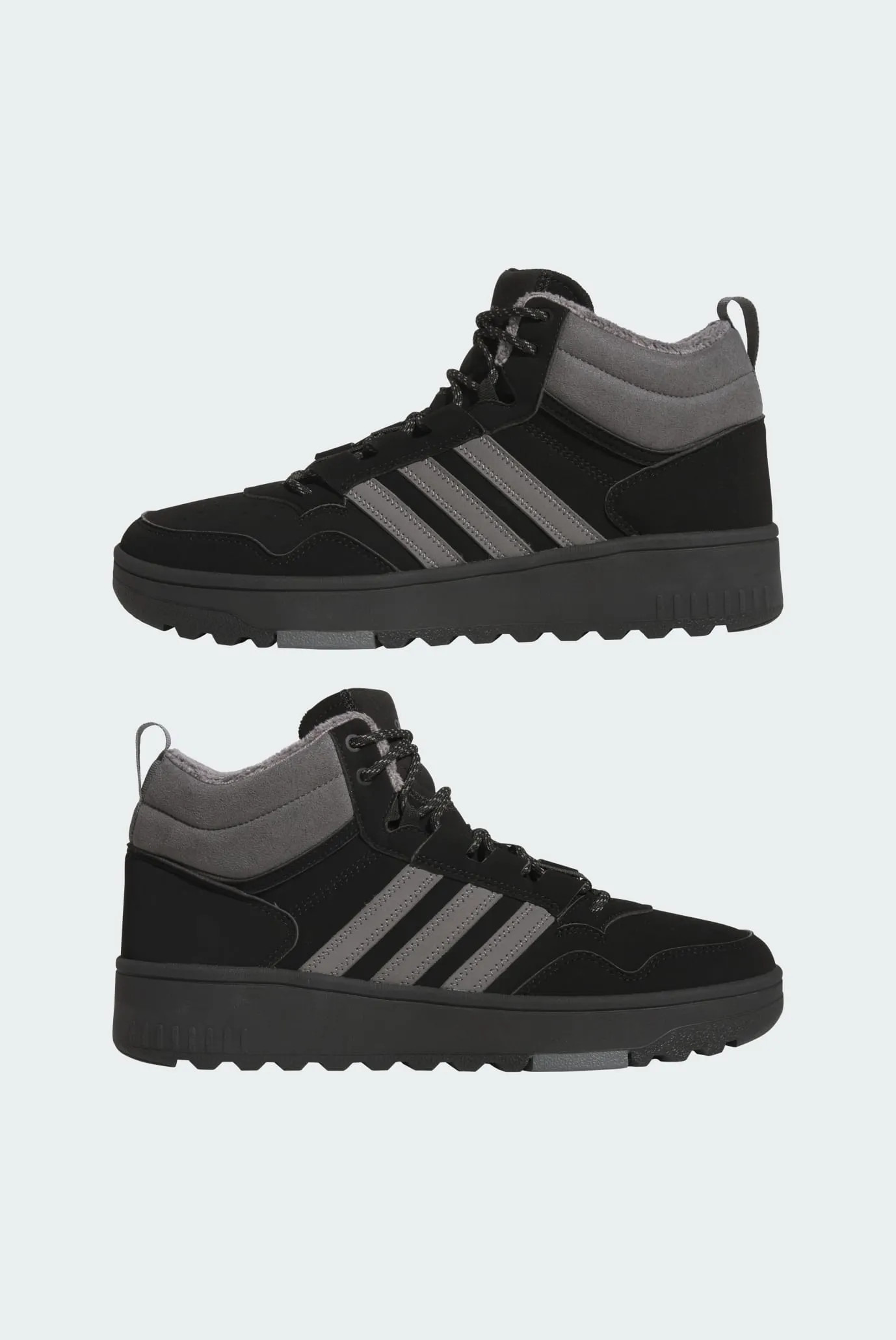 Чорні хайтопи Hoops 4.0 Mid 7