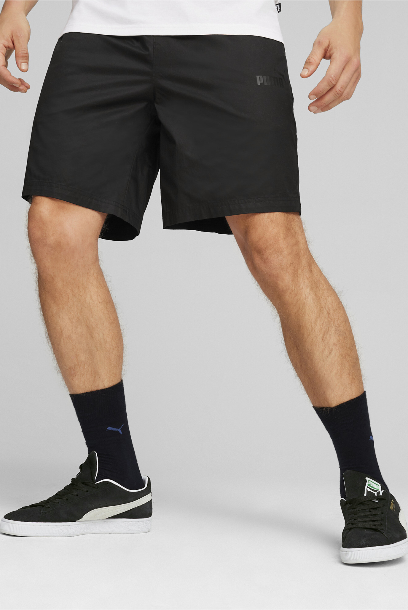 Мужские черные шорты ESS Men's Chino Shorts 1