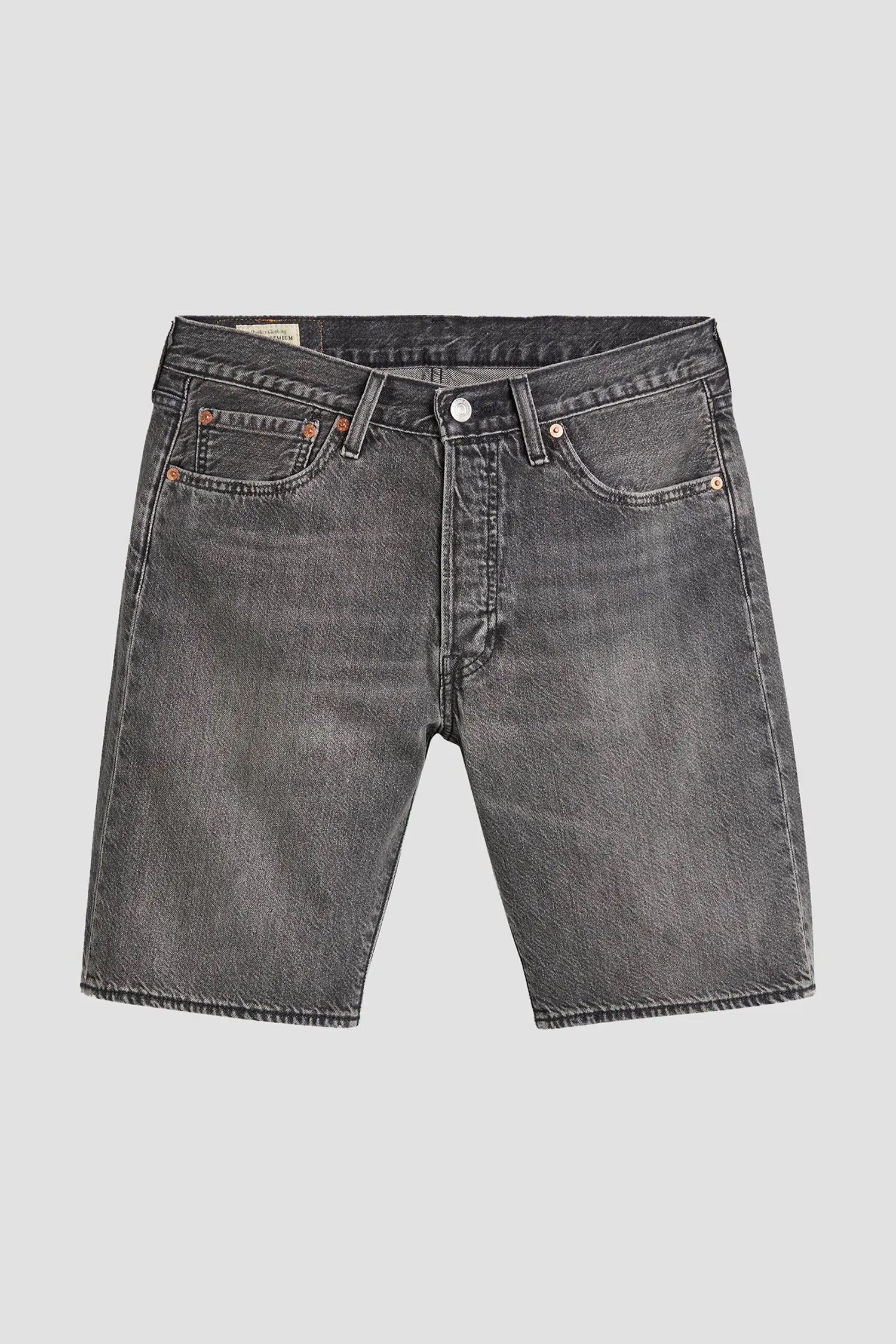 Мужские серые джинсовые шорты  501® 7
