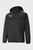 Мужская черная ветровка teamLIGA All-Weather Football Jacket Men