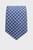 Чоловіча синя краватка з візерунком