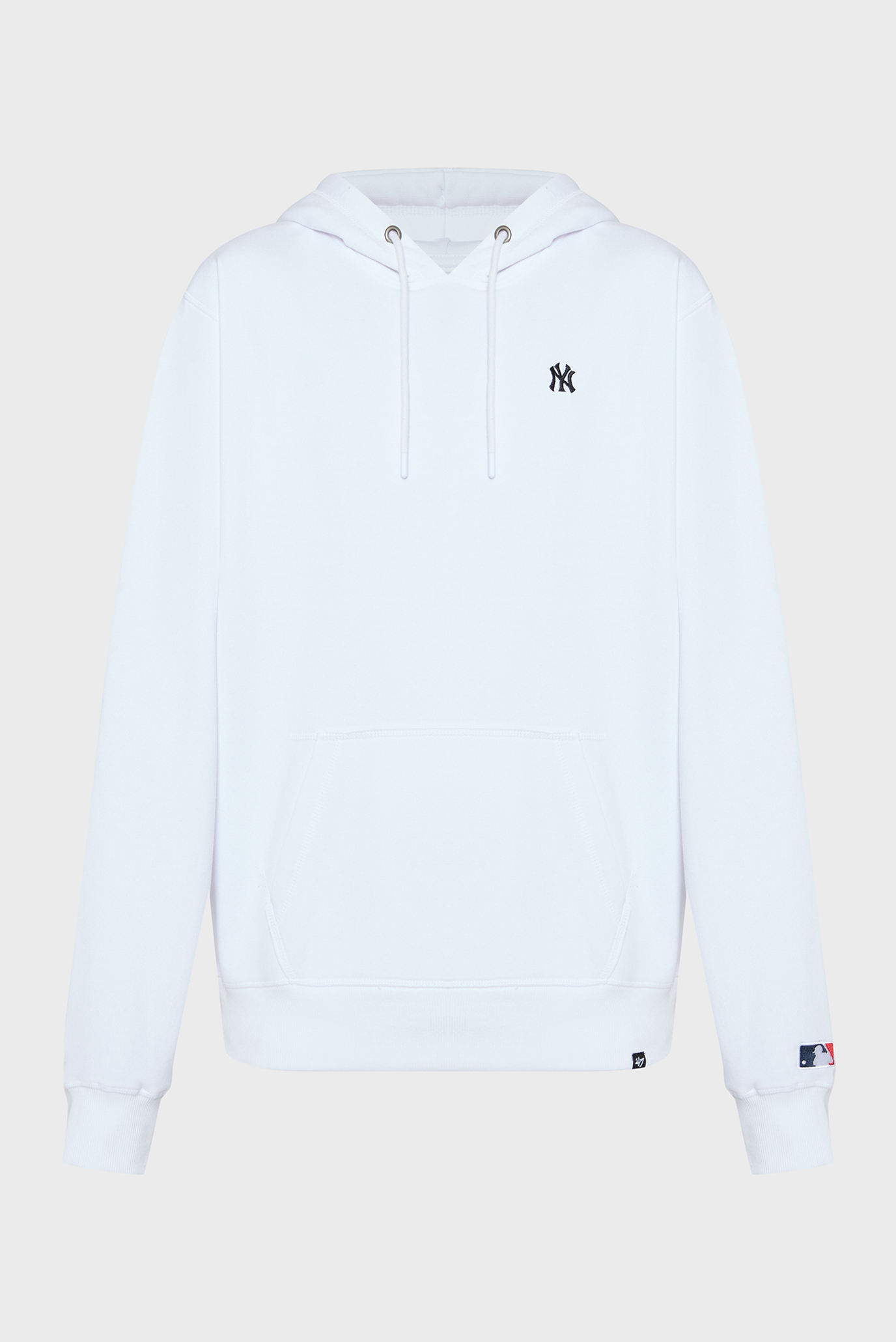 Белое худи NEW YORK YANKEES BASE RUNNER L (унисекс) Белый M 47 Brand 580278WW-FS Белое худи NEW YORK YANKEES BASE RUNNER L (унисекс) Белый M 47 Brand 580278WW-FS