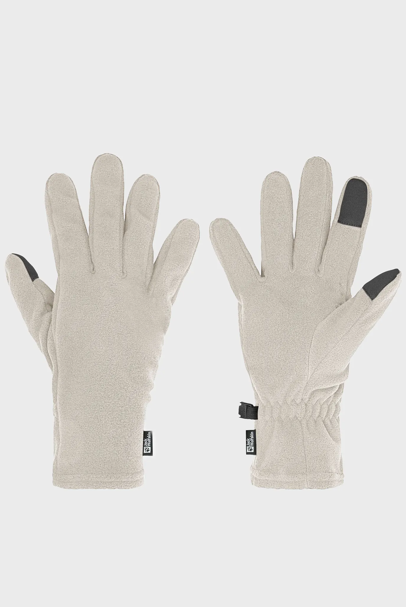 Светло-серые перчатки 4