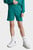 Детские зеленые шорты INTARSIA LOGO TERRY
