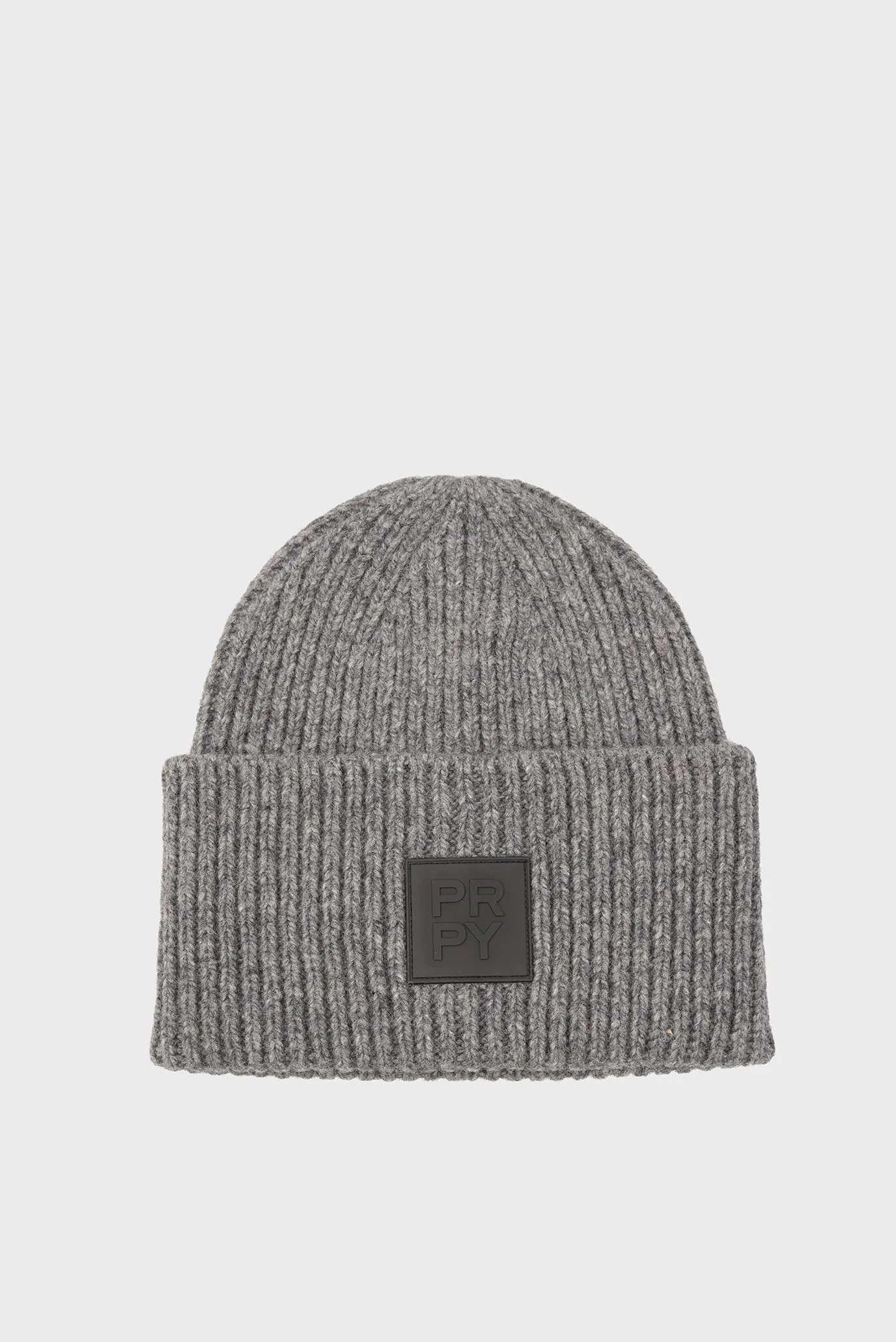 Жіноча сіра вовняна шапка Marla 1