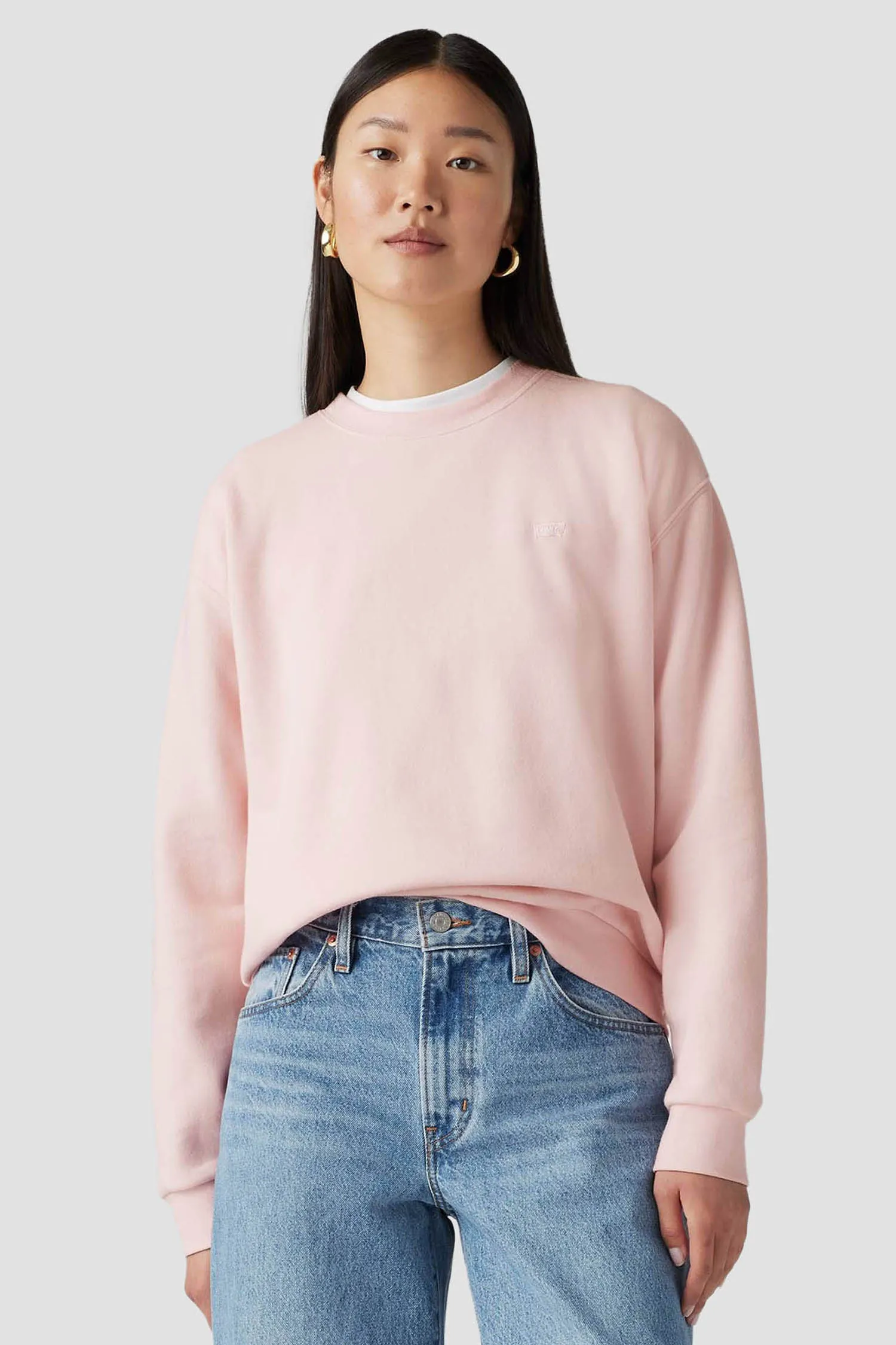 Жіночий пудровий світшот 1