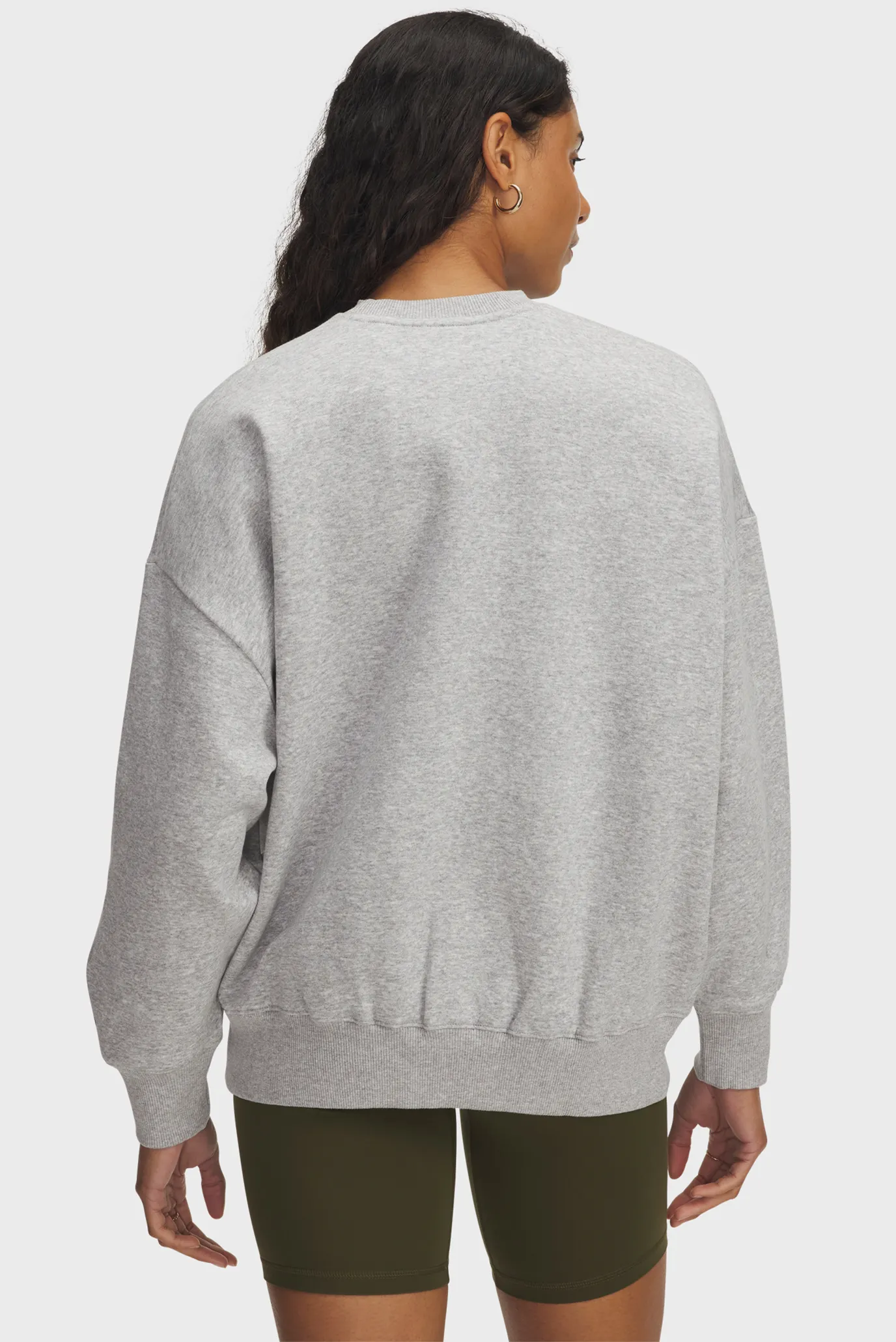 Жіночий сірий світшот Rival Flc OS Varsity Crew 2