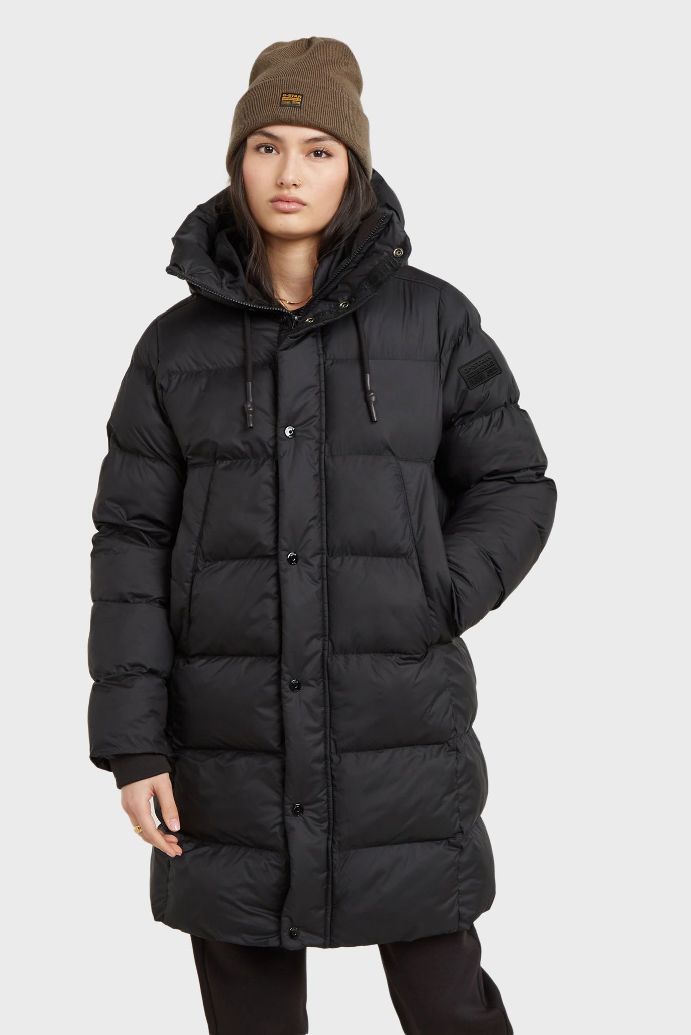 Женская черная куртка Whistler Parka Puffer 1