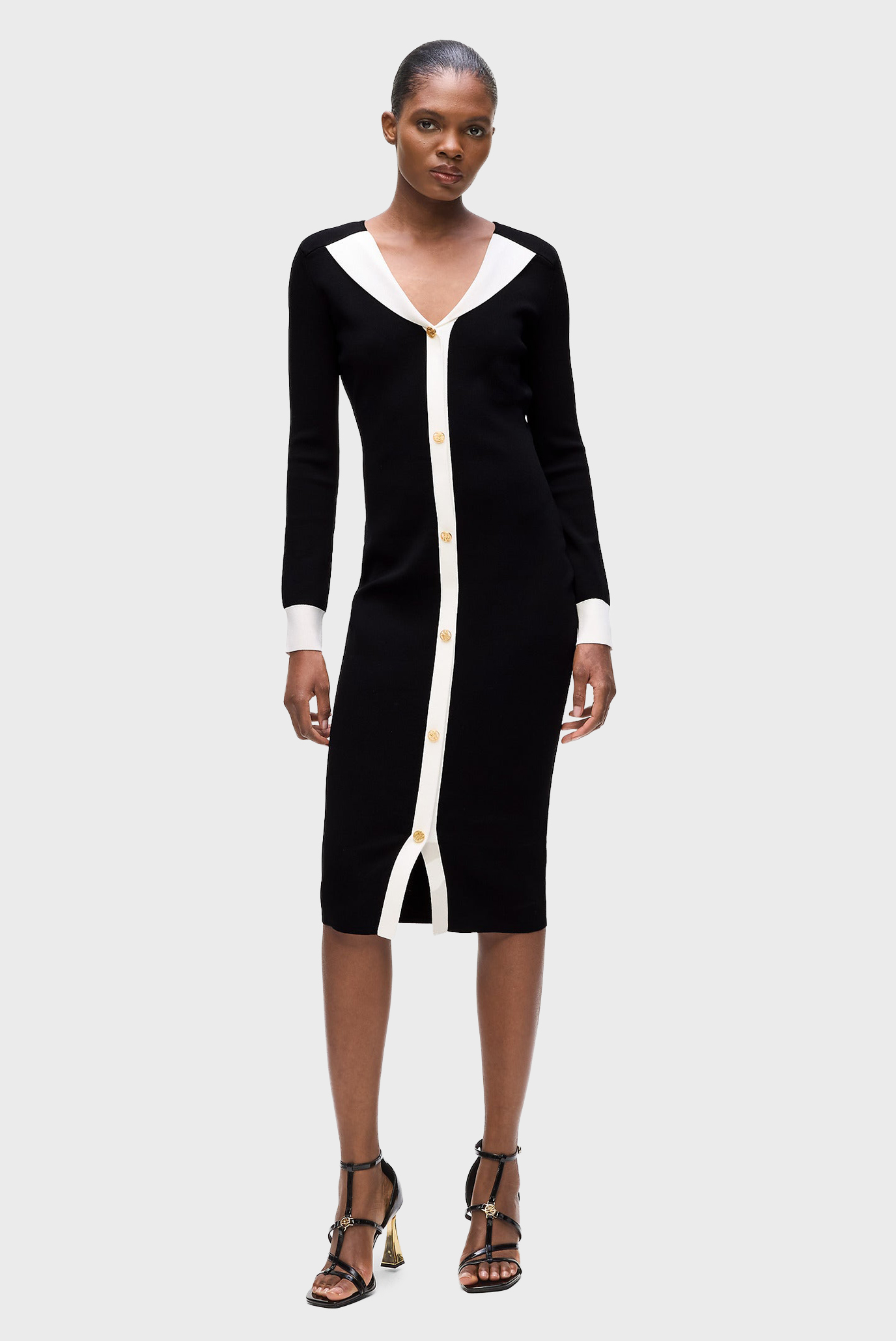 Женское черное платье knit Черный S Karl Lagerfeld A4W13025 Женское черное платье knit Черный S Karl Lagerfeld A4W13025
