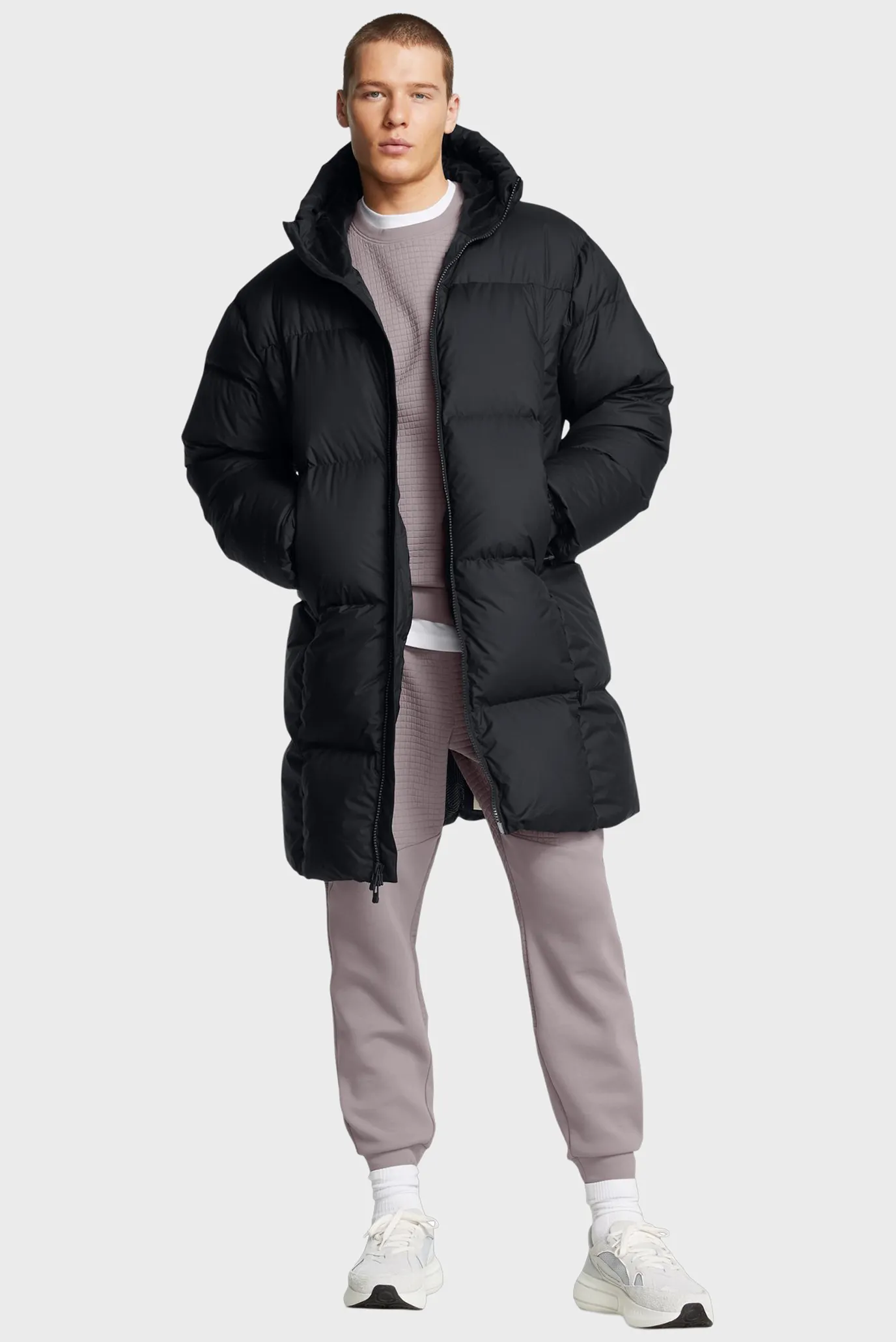 Мужской черный пуховик LIMITLESS DOWN PUFFER PARKA 2