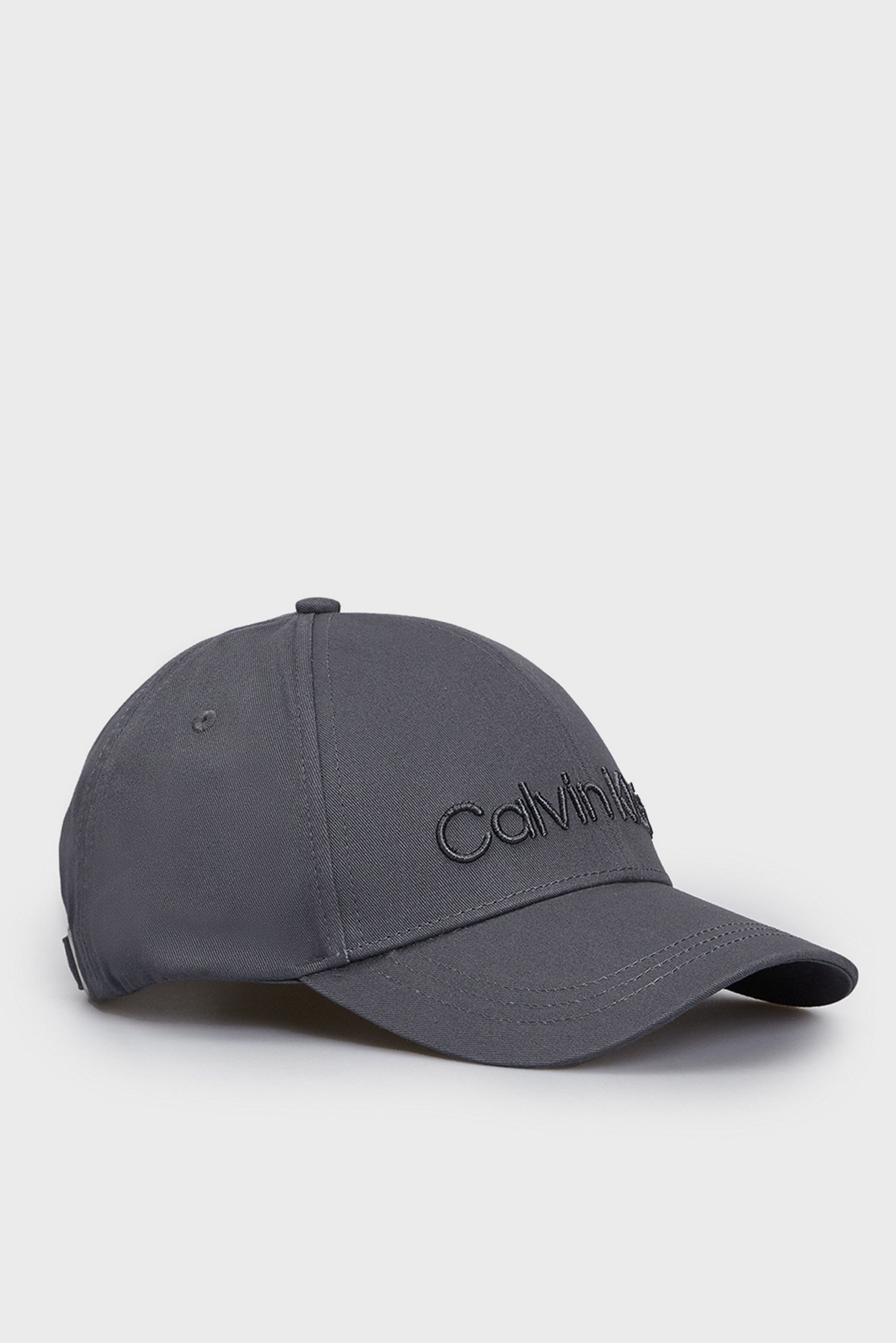 Чоловіча темно-сіра кепка CALVIN EMBROIDERY BB CAP 1