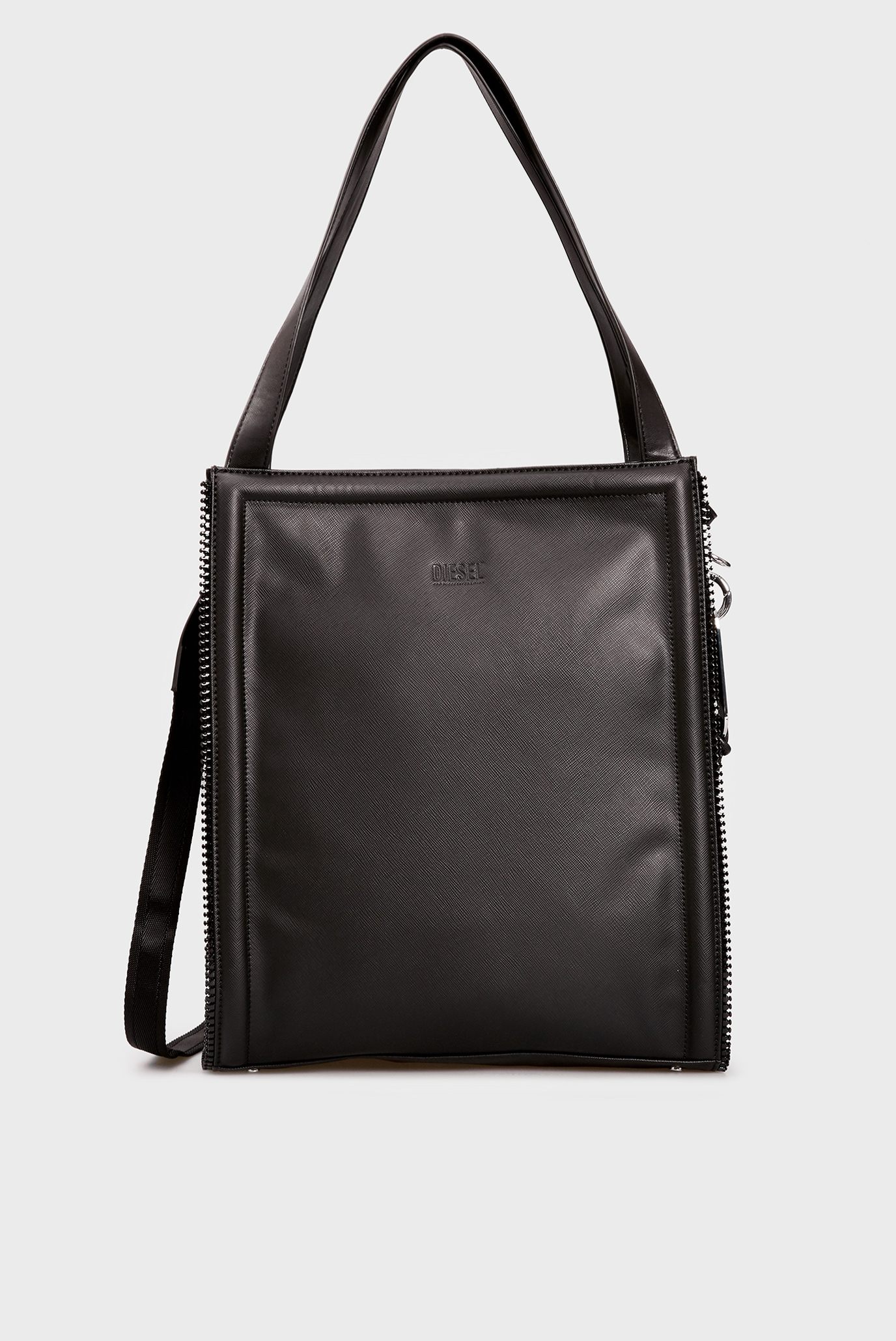 Женская черная сумка KENDYZIP ORNY shopping bag 1