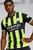 Чоловіче чорне поло у смужку Manchester City 24/25 Away Jersey Men