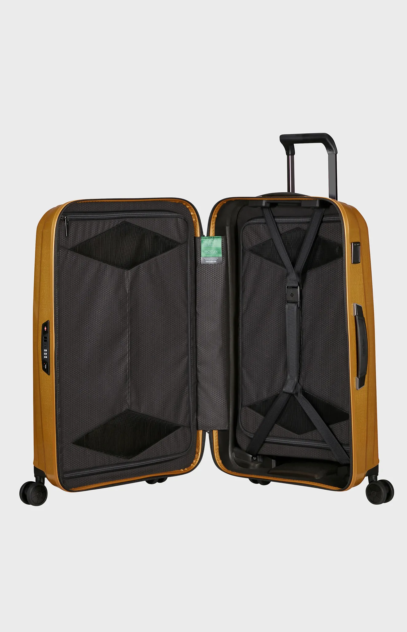 Гірчична валіза 69 см MAJOR-LITE SAFFRON 3