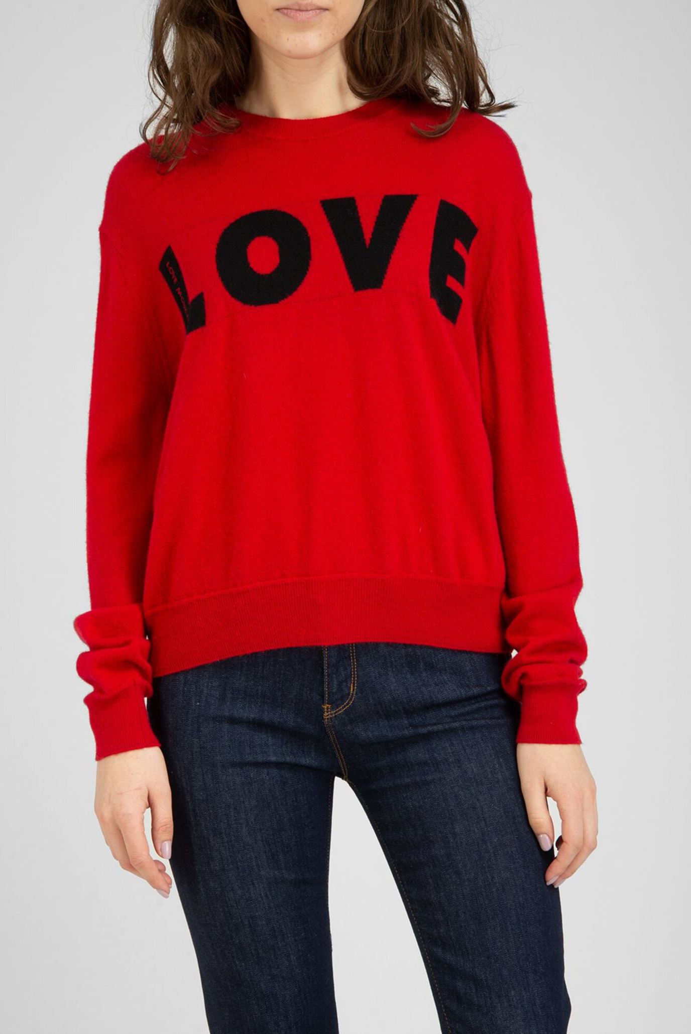 Женский красный джемпер Красный 40 Love Moschino WSG9811X1264_084 Женский красный джемпер Красный 40 Love Moschino WSG9811X1264_084