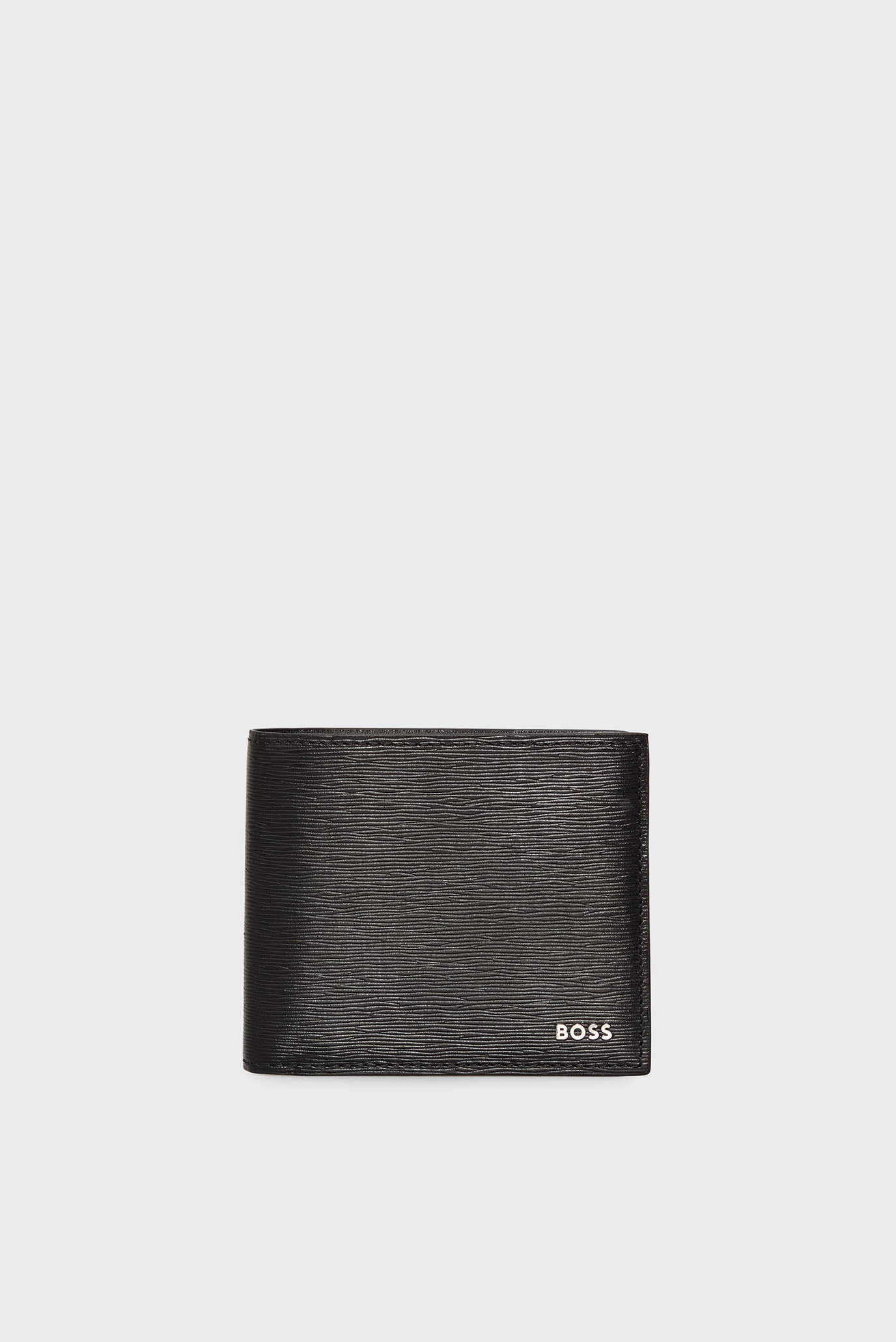Мужской черный кожаный кошелек Черный ONESIZE BOSS 50548824;001 Мужской черный кожаный кошелек Черный ONESIZE BOSS 50548824;001