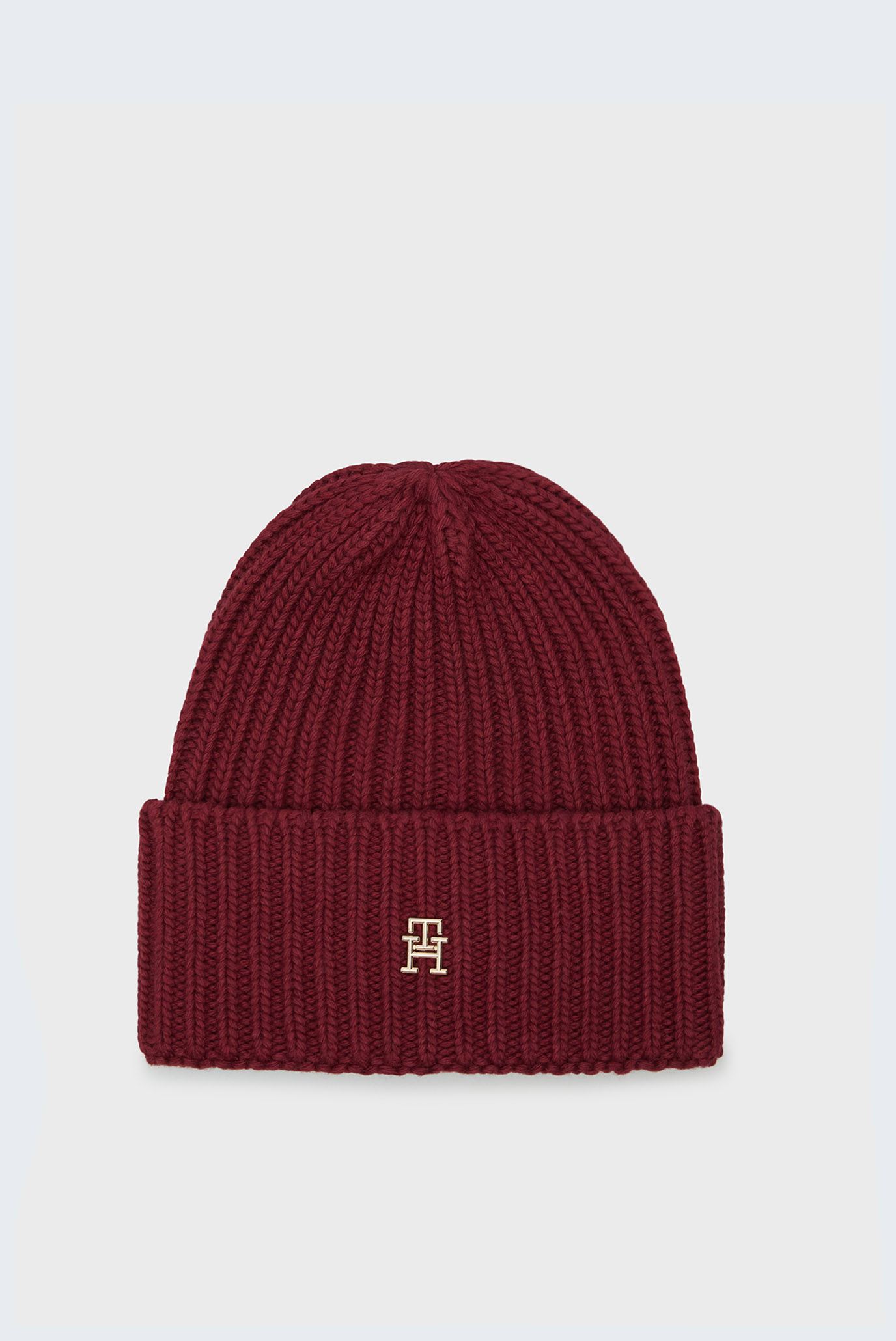 Жіноча бордова шапка LIMITLESS CHIC BEANIE 1