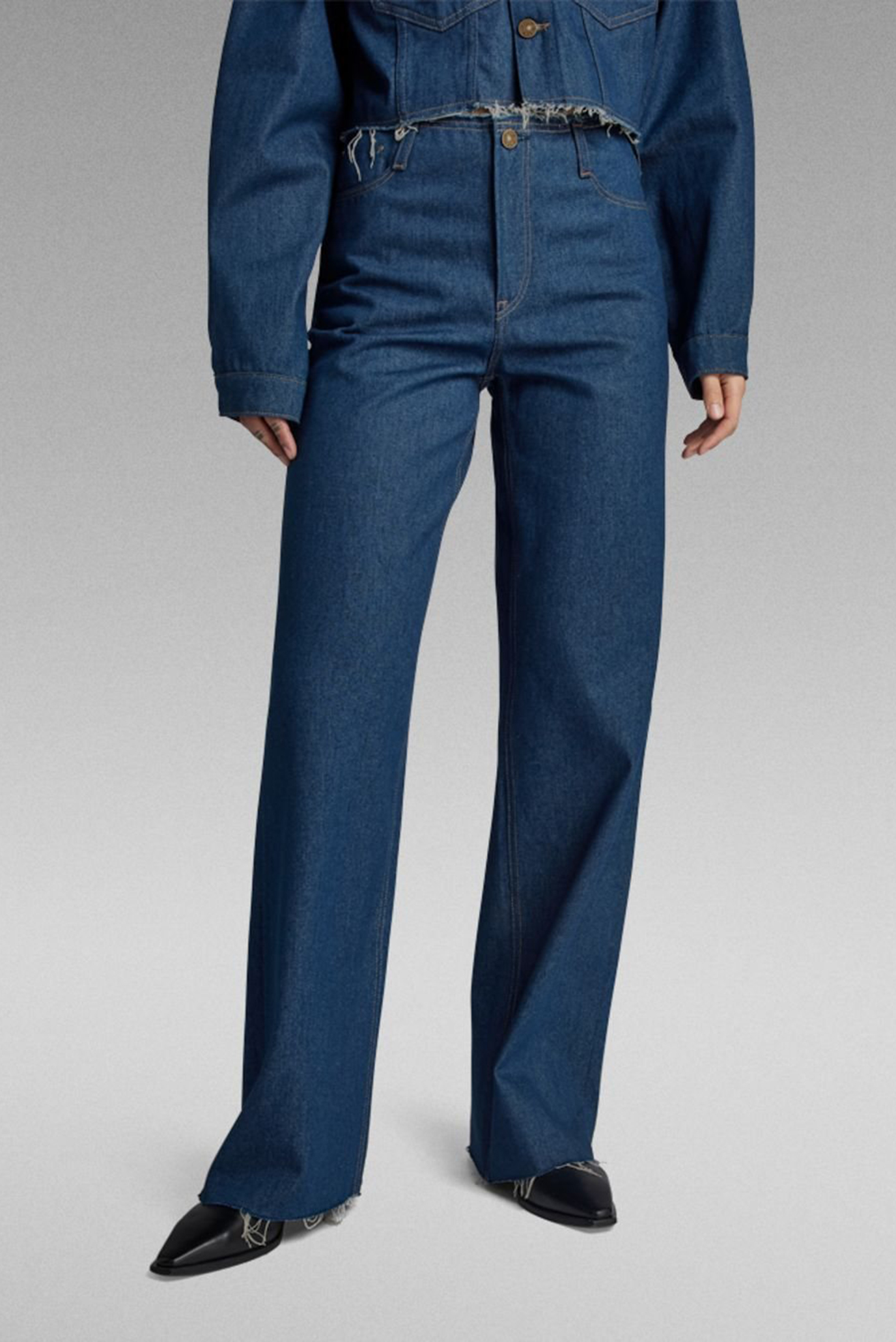 Женские синие джинсы Judee Loose Cut WB Синий 26-32 G-Star RAW D24355,D547 Женские синие джинсы Judee Loose Cut WB Синий 26-32 G-Star RAW D24355,D547