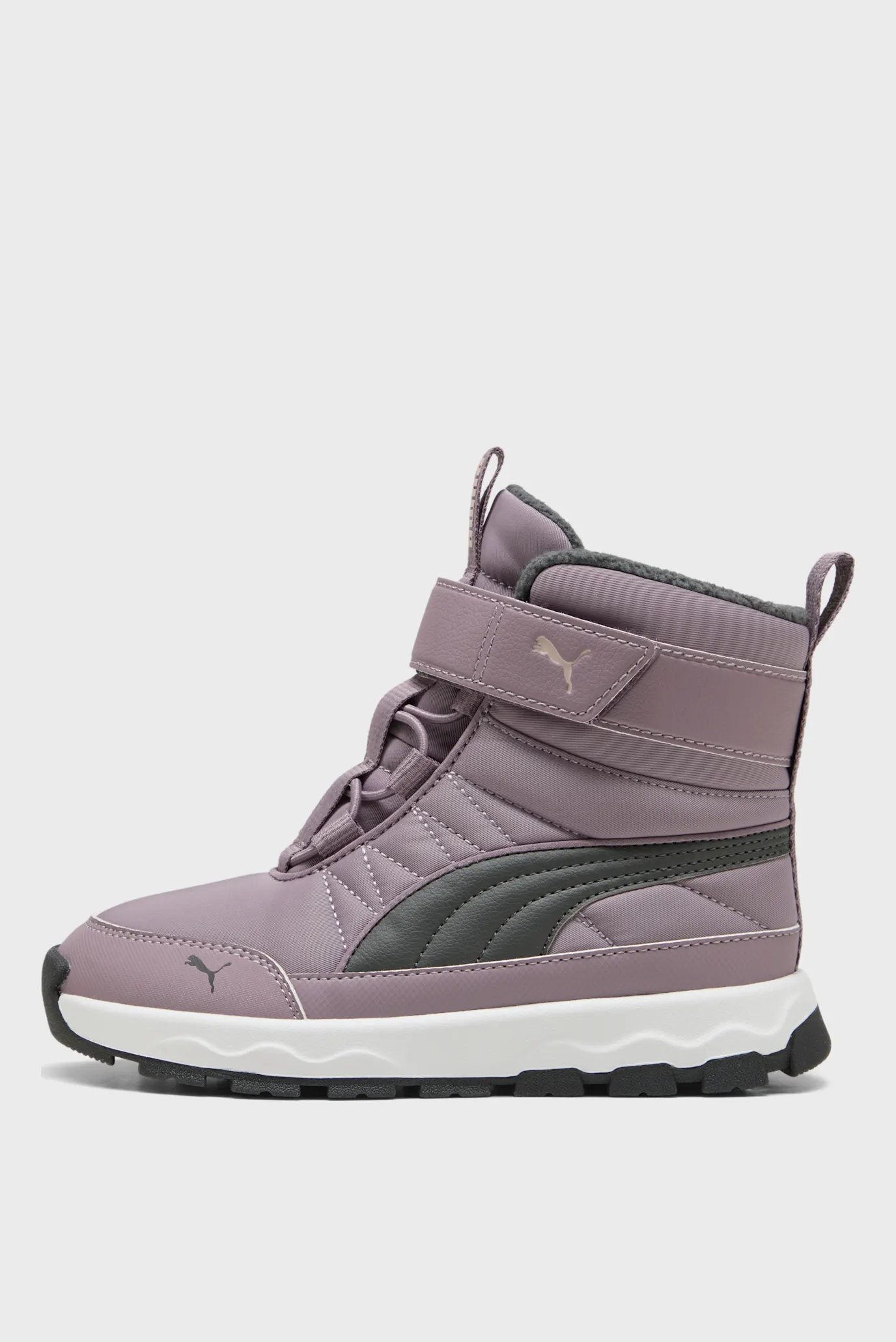 Детские сиреневые хайтопы PUMA Evolve Kids’ Boots 3