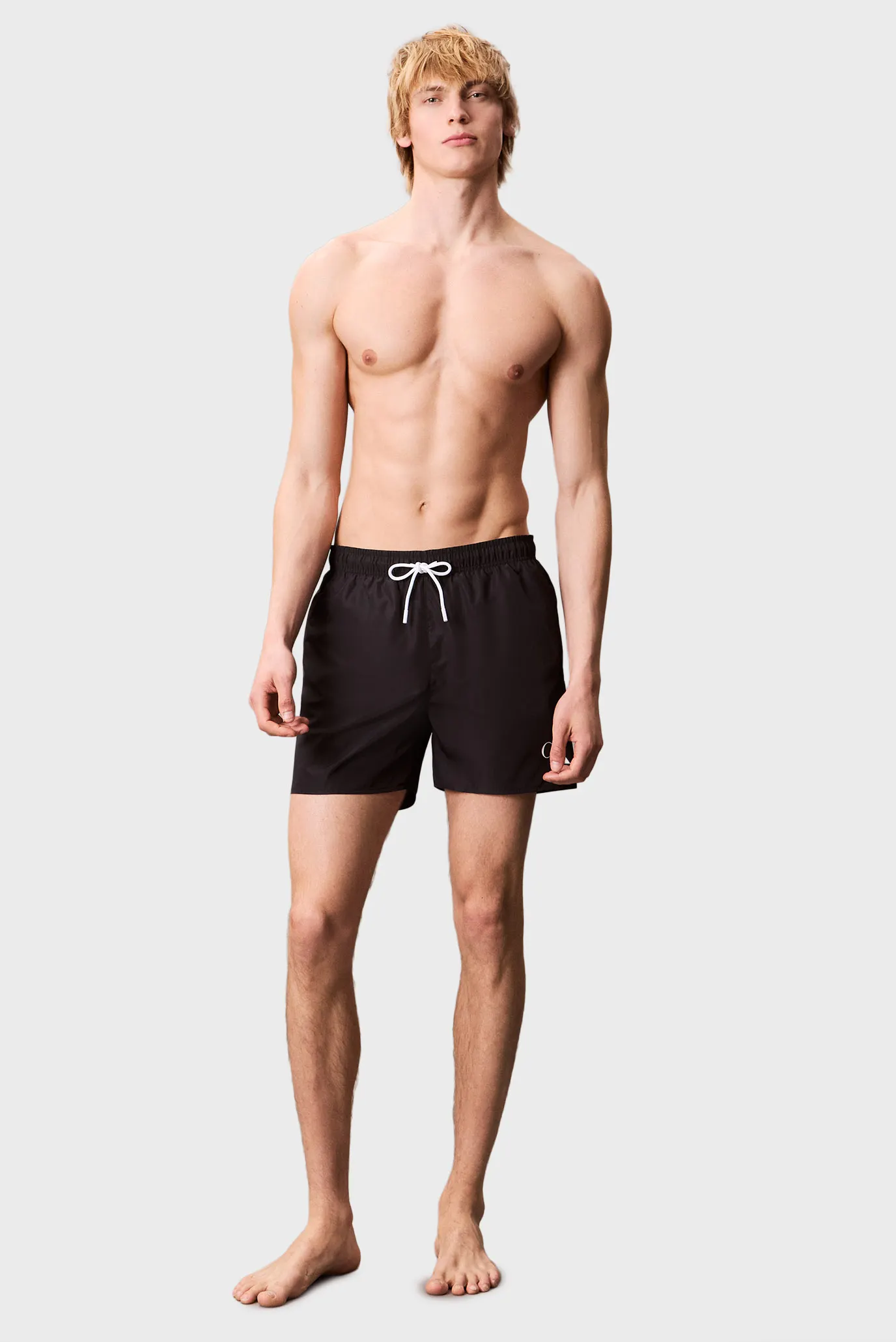 Чоловічі чорні плавальні шорти 2