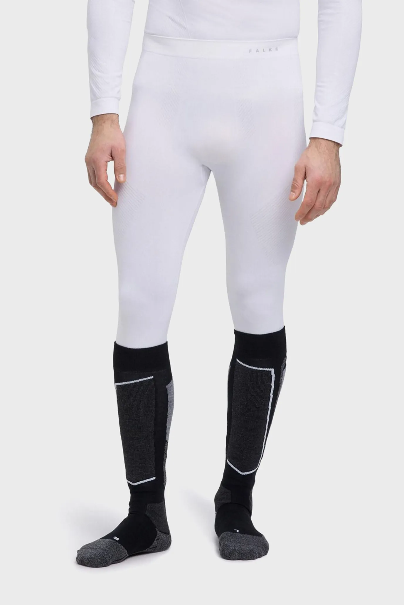 Чоловічі білі термобрюки WARM 1