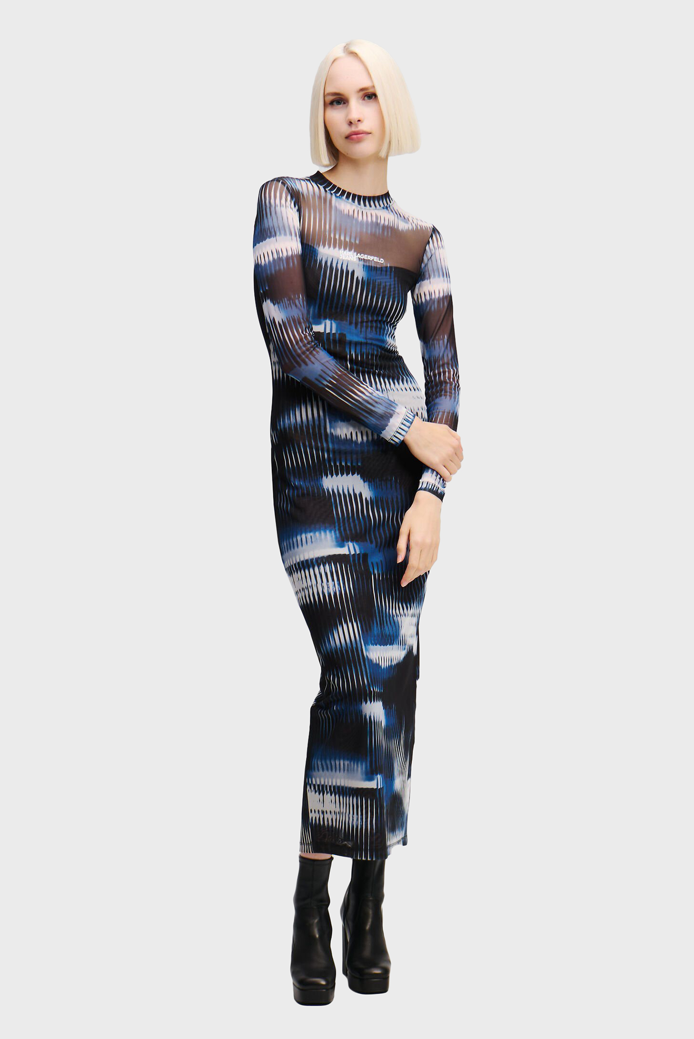 Женское платье KLJ AOP MESH MAXI DRESS 1