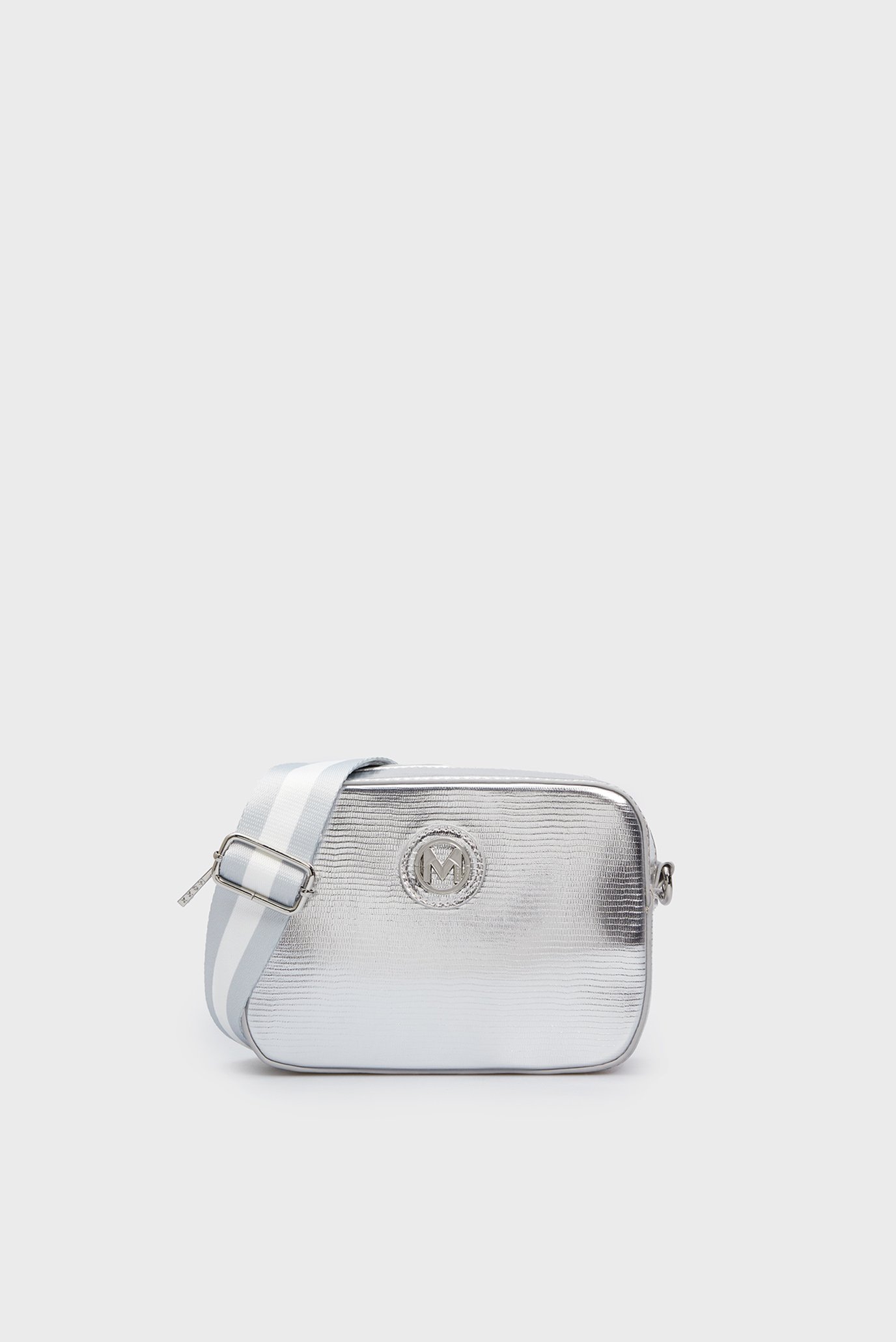 Жіноча срібляста сумка 1