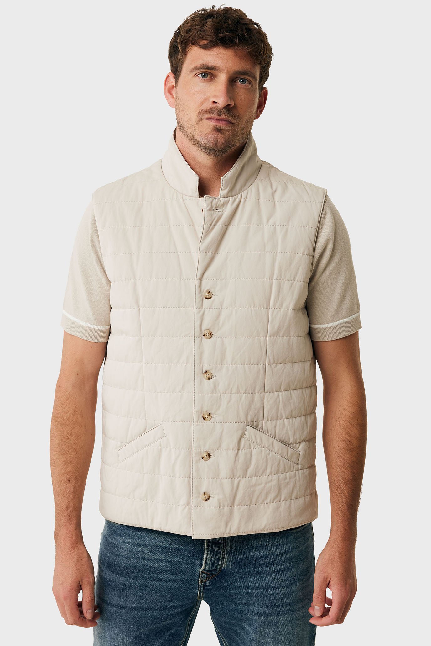 Мужской бежевый жилет Light padded smart bodywarmer Бежевый XXL Mexx MF006800251M Мужской бежевый жилет Light padded smart bodywarmer Бежевый XXL Mexx MF006800251M