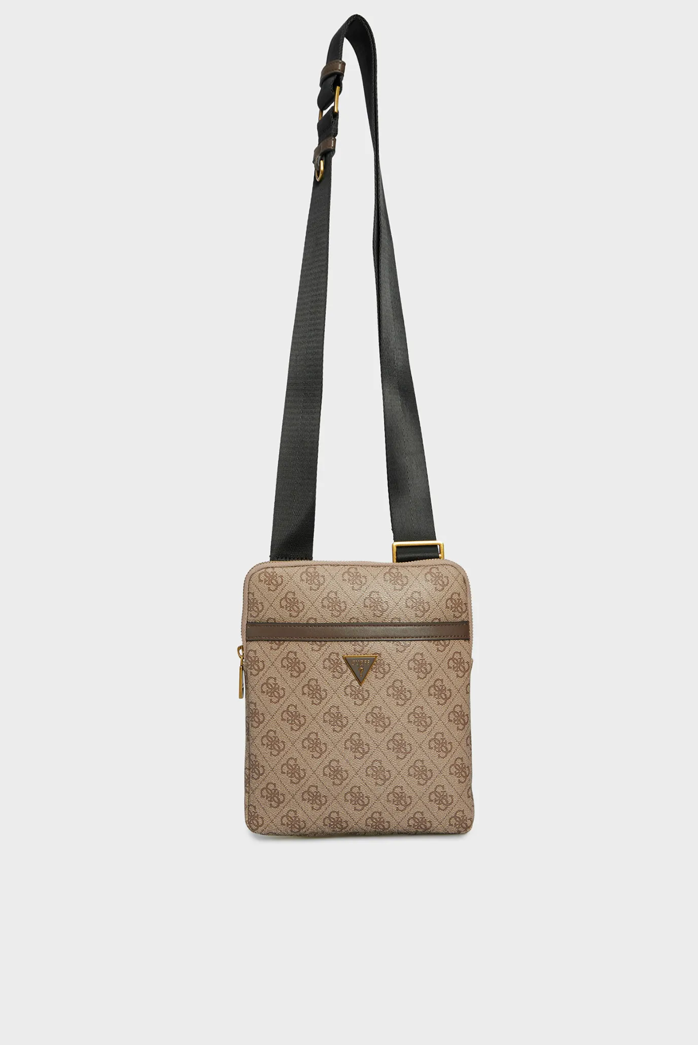 Мужская бежевая сумка с узором 5