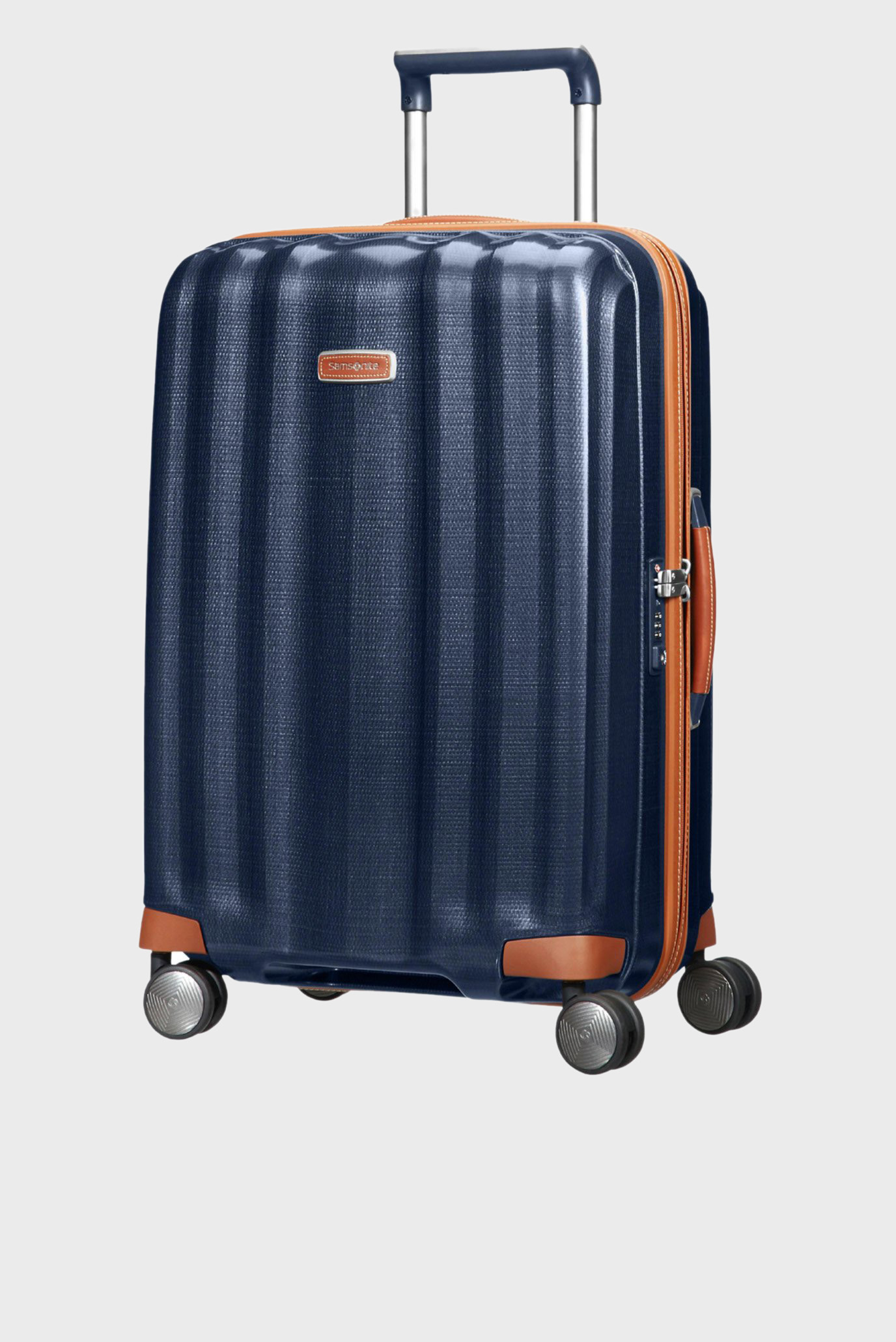 Голубой чемодан 68 см LITE-CUBE DLX MIDNIGHT BLUE 1