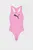 Детский розовый купальник PUMA Girls’‎ Racerback Swimsuit