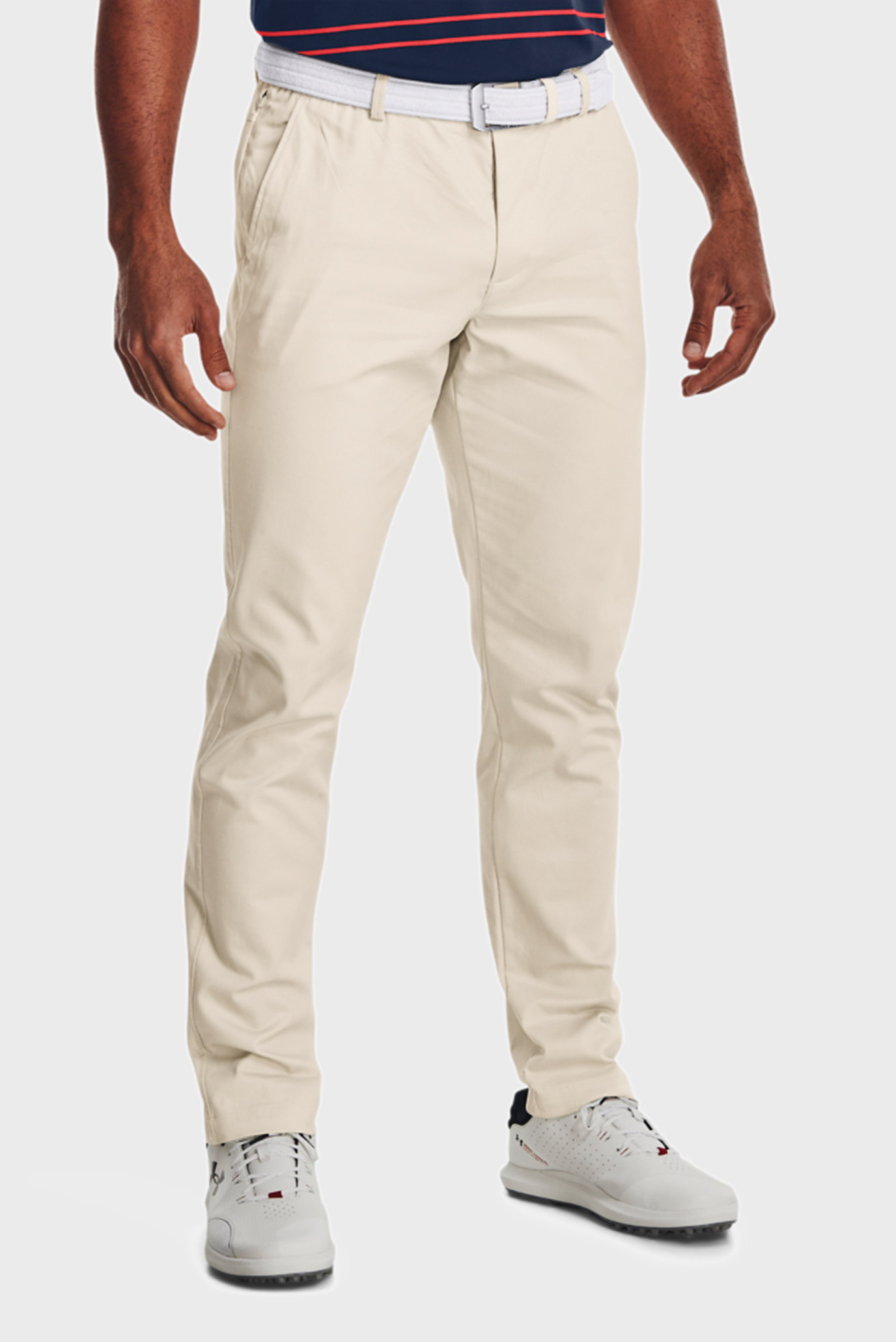 Чоловічі білі штани UA Chino Taper Pant 1