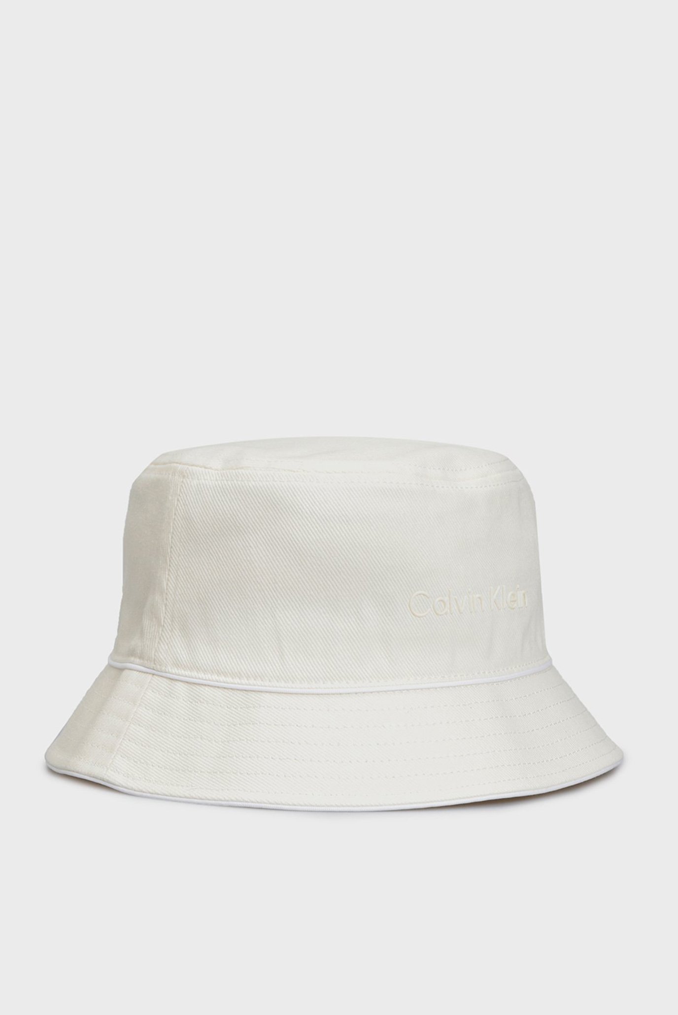 Жіноча біла панама CK SET BUCKET HAT 1