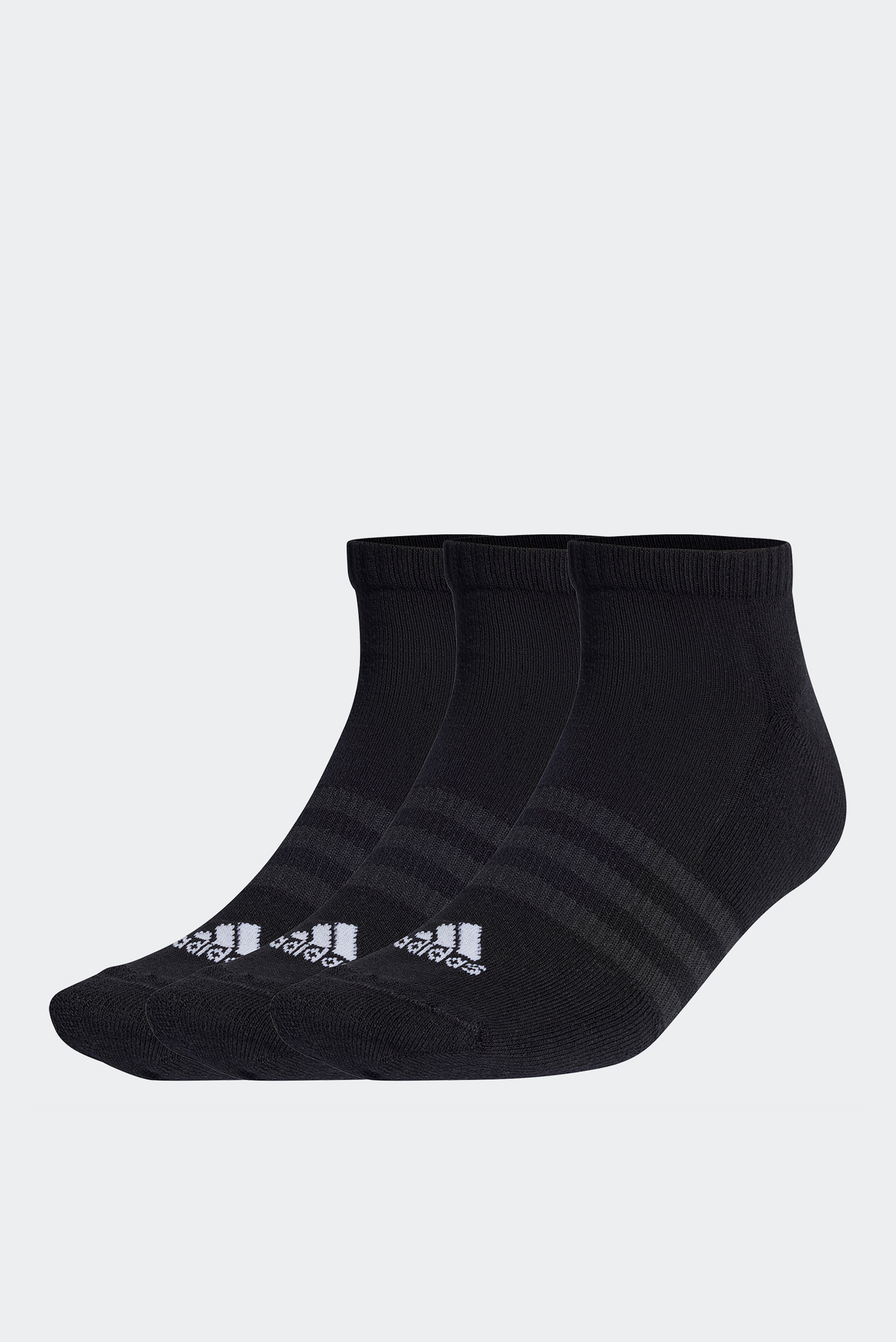 Черные носки (3 пары) Cushioned Low-Cut Socks 1