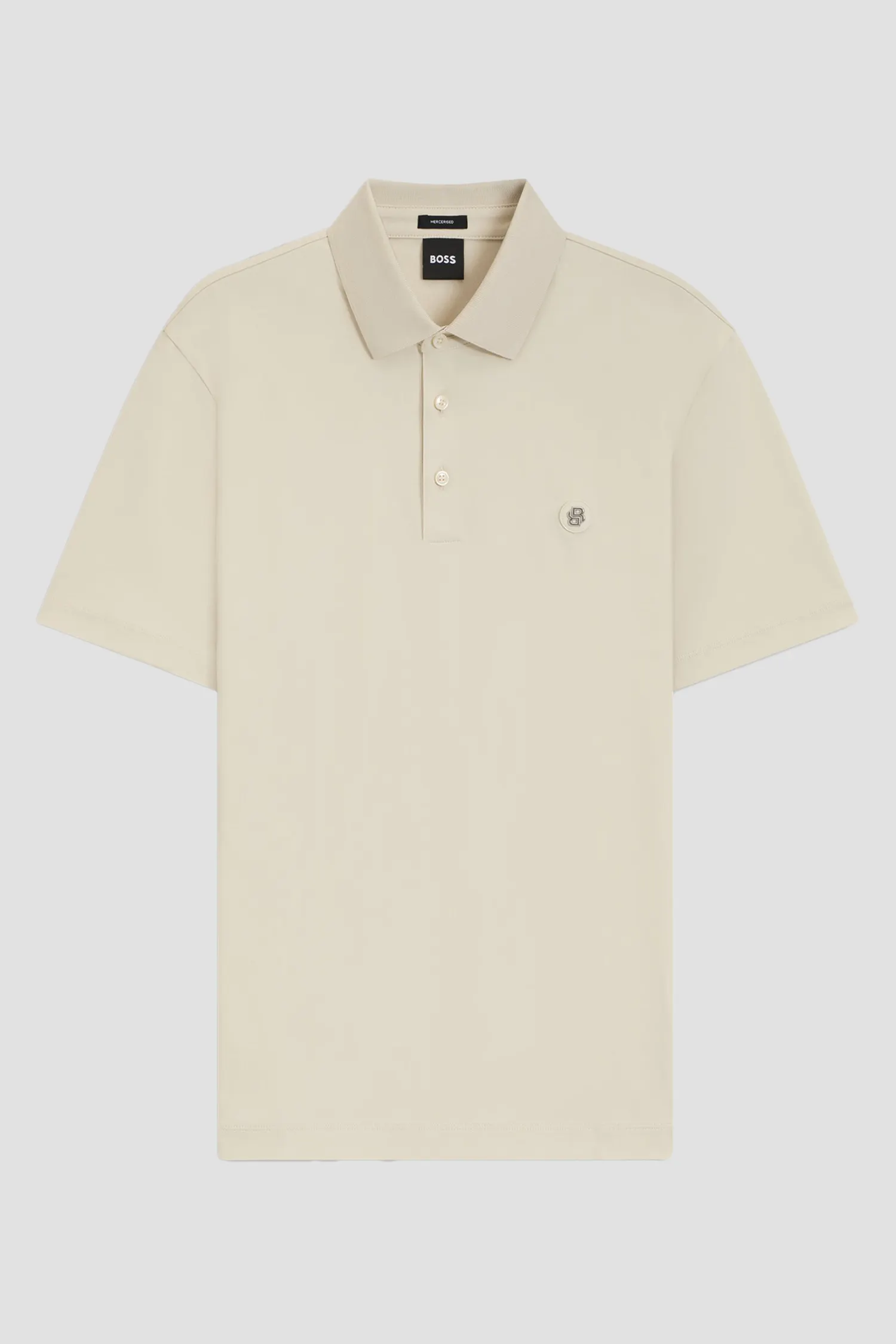 Чоловіче бежеве поло 1