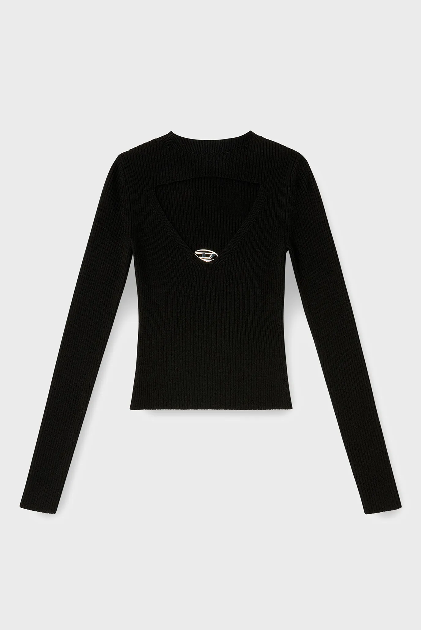 Жіночий чорний вовняний топ M-OLINA 5