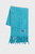 Женский голубой шарф